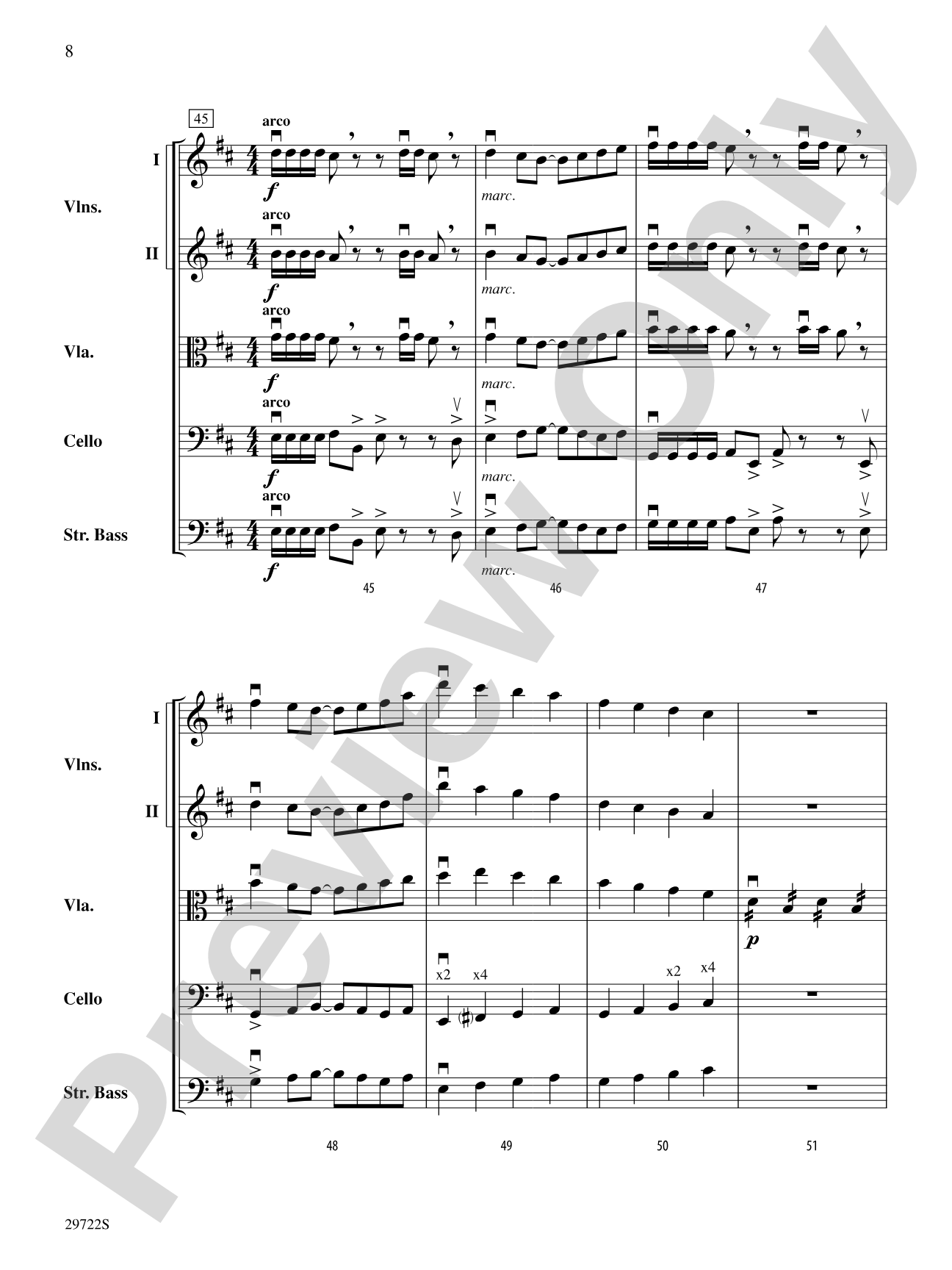 Momentum: String Orchestra Conductor Score & Parts