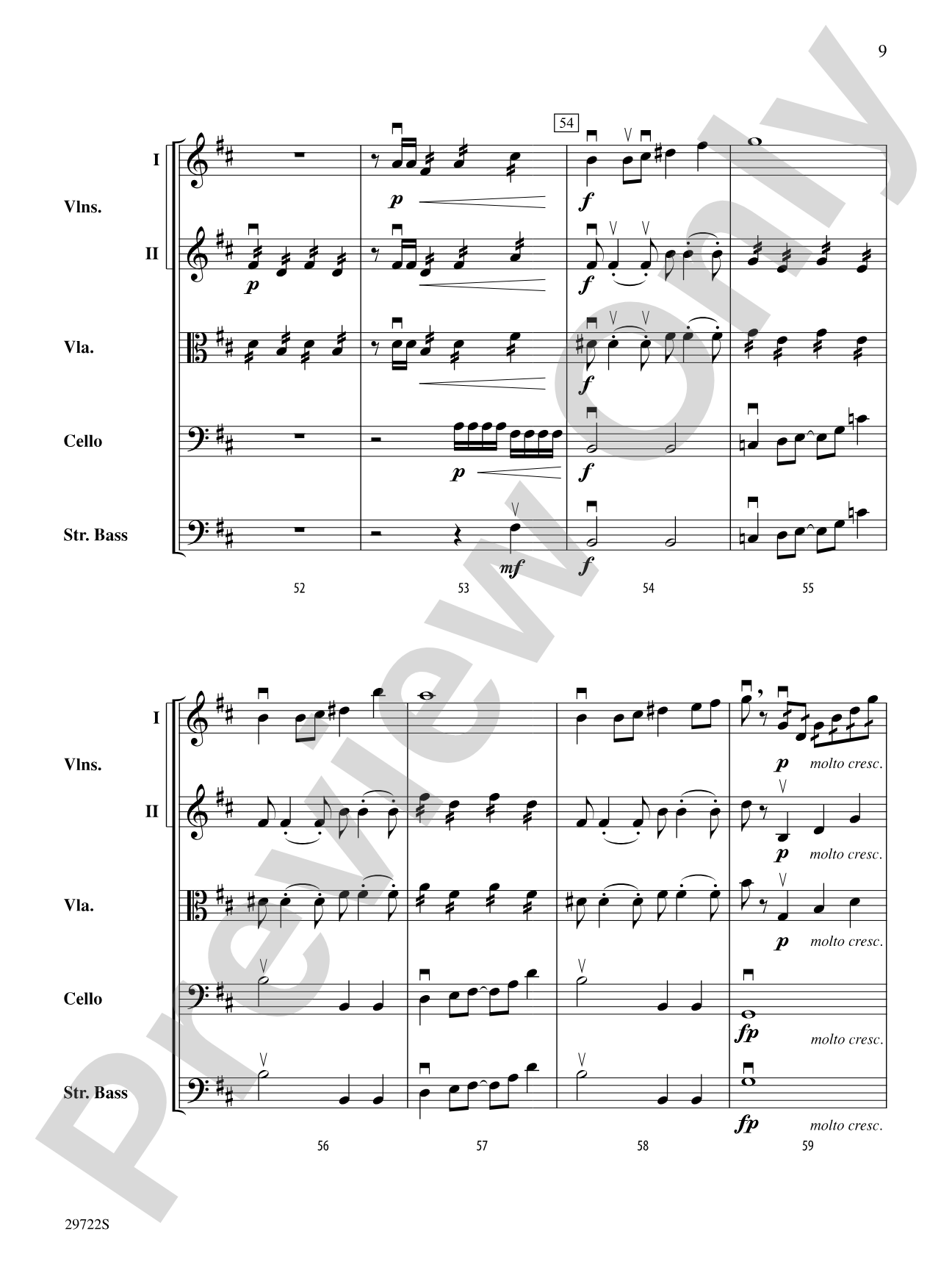 Momentum: String Orchestra Conductor Score & Parts