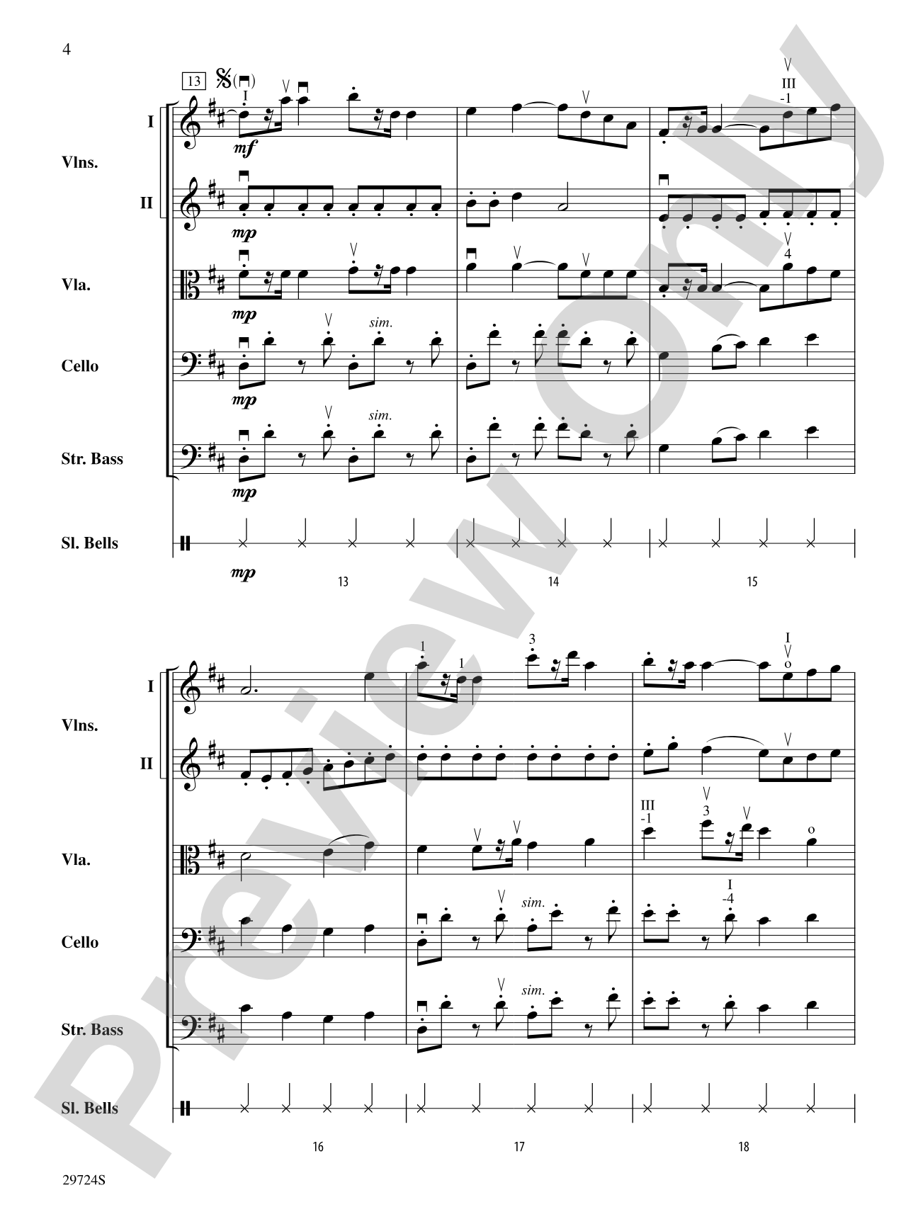 Sleigh Ride to New Haven: String Orchestra Conductor Score & Parts