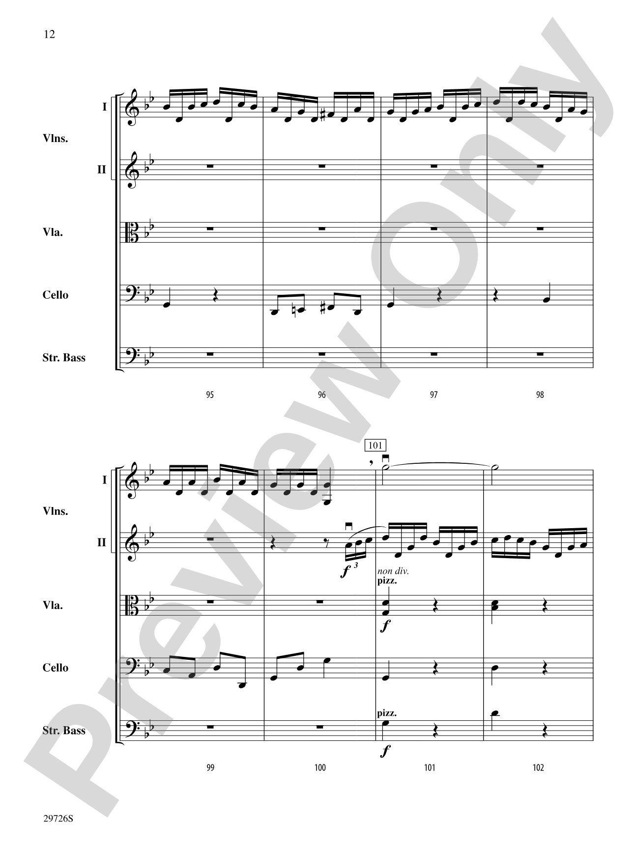 Fantasy on Simple Gifts: String Orchestra Conductor Score & Parts