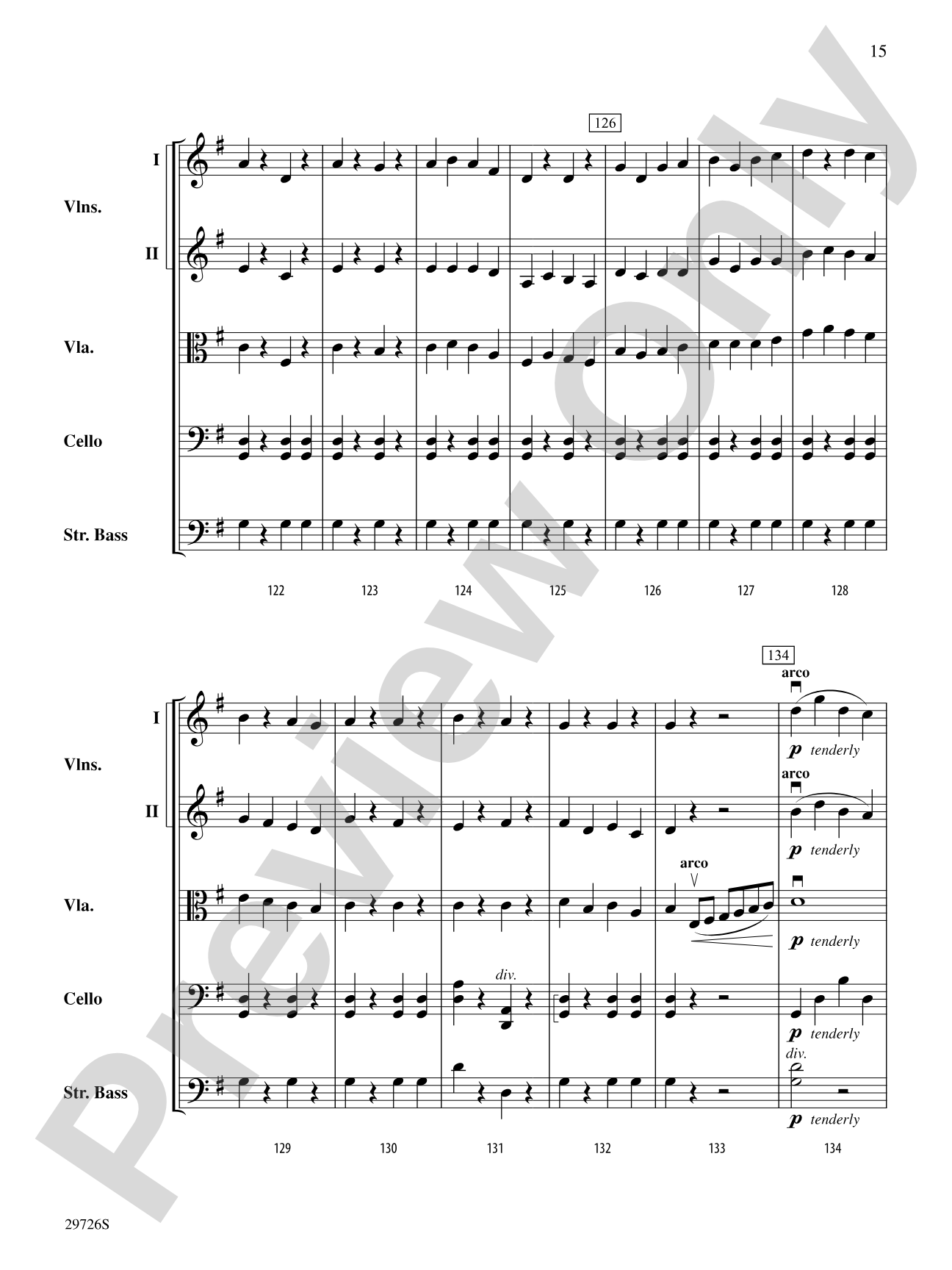 Fantasy on Simple Gifts: String Orchestra Conductor Score & Parts