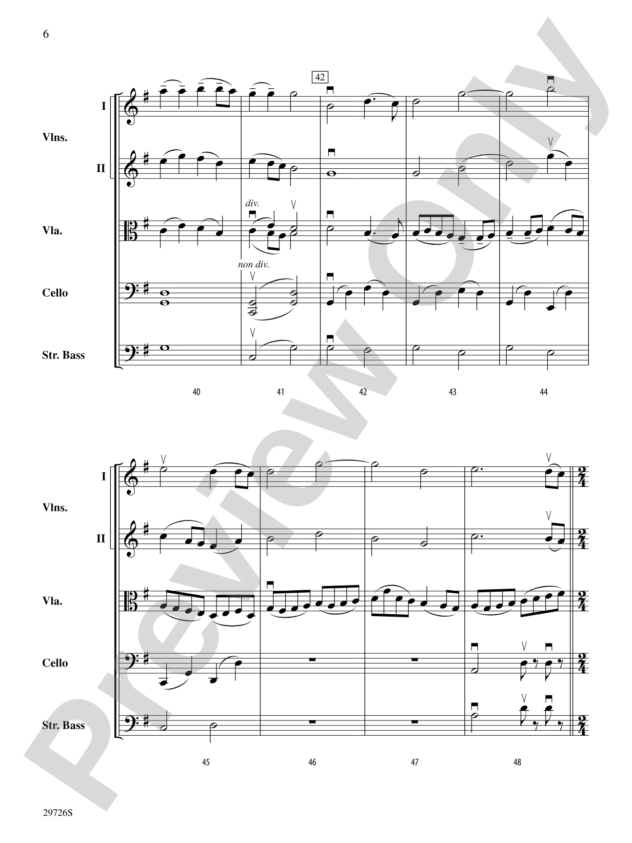 Fantasy on Simple Gifts: String Orchestra Conductor Score & Parts