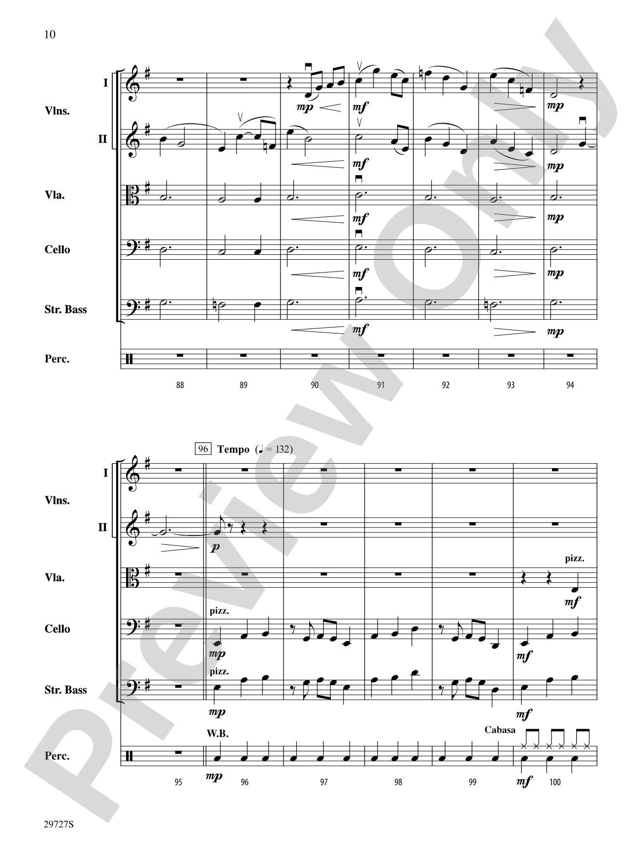 Interplay: String Orchestra Conductor Score & Parts