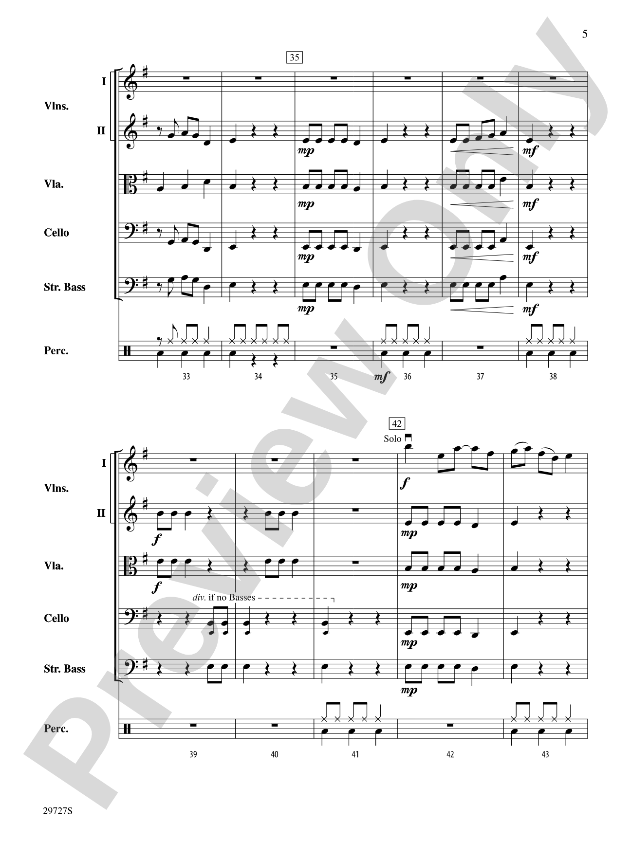 Interplay: String Orchestra Conductor Score & Parts