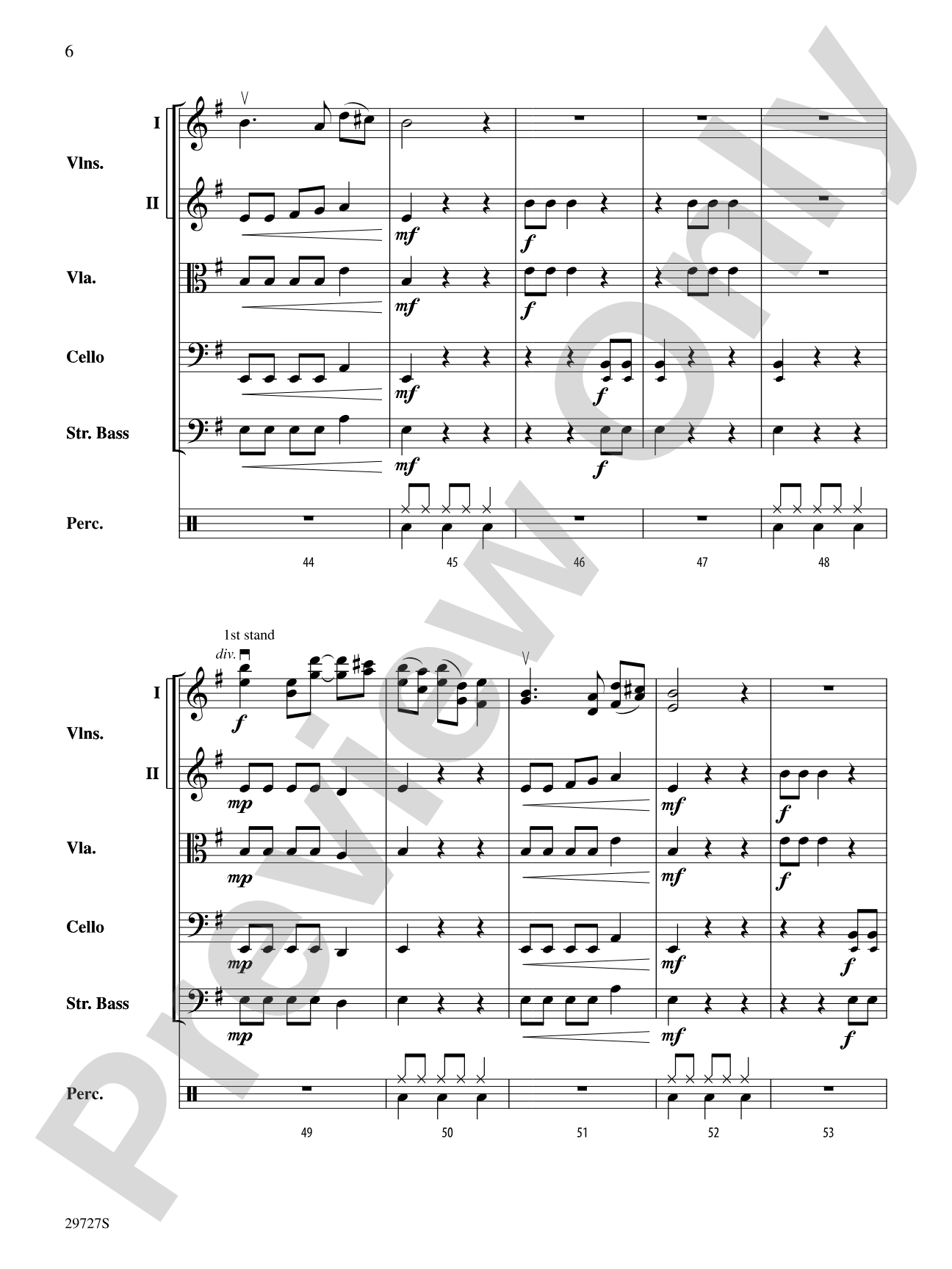 Interplay: String Orchestra Conductor Score & Parts