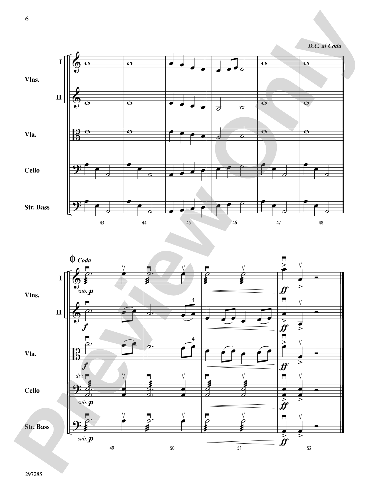 Eagle's Pride: String Orchestra Conductor Score & Parts