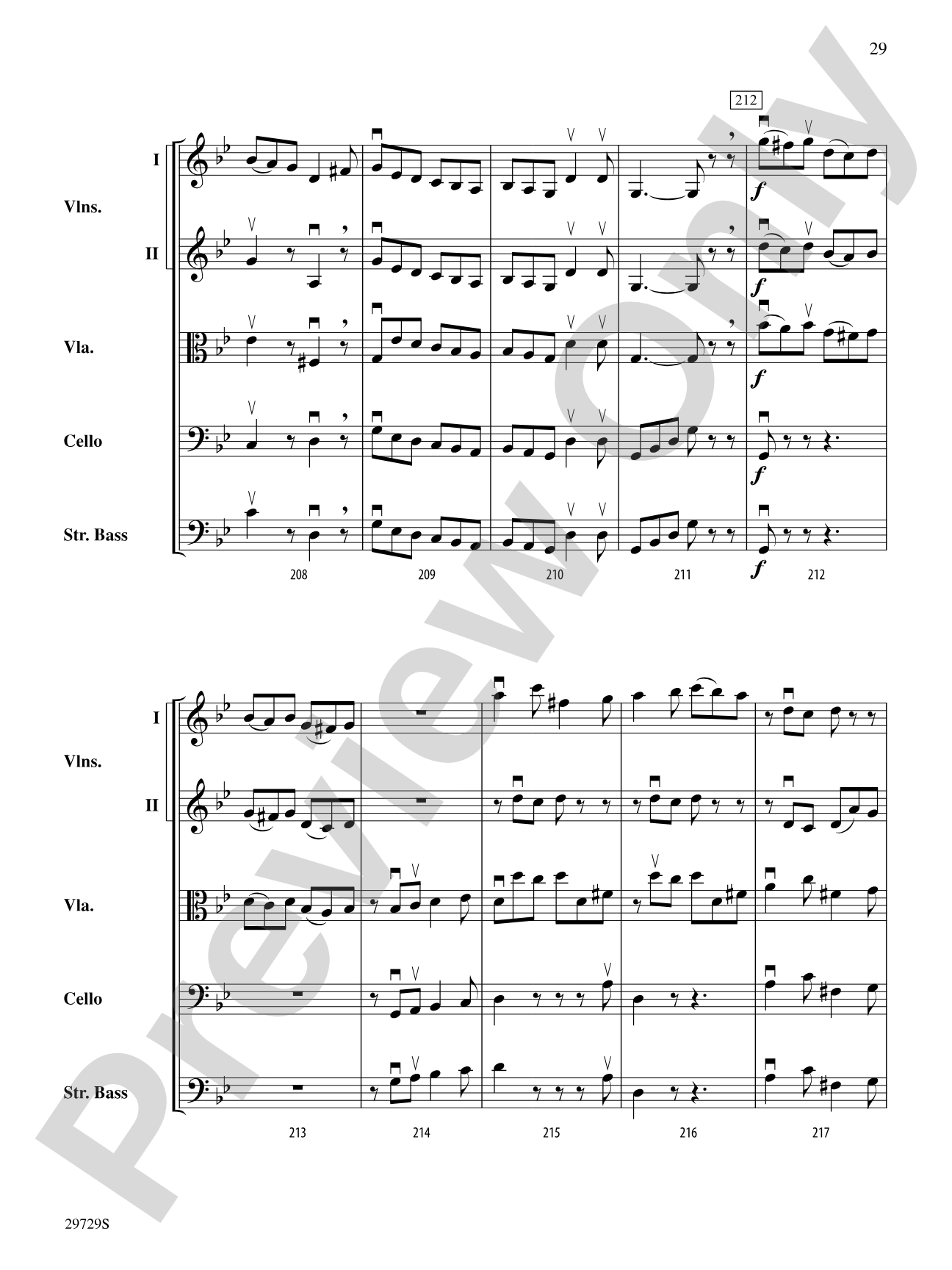 Ghosts of Brandenburg: String Orchestra Conductor Score & Parts
