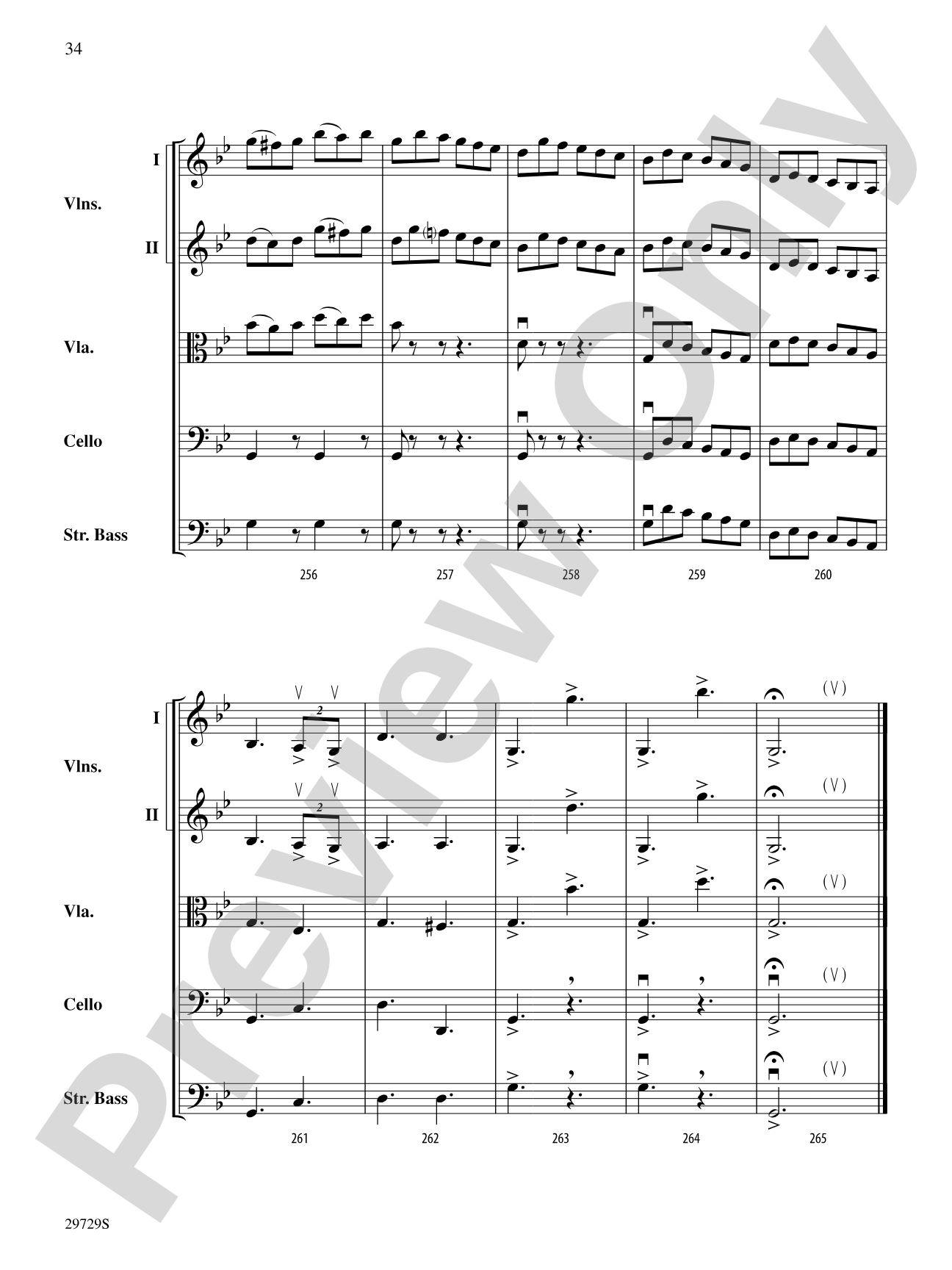 Ghosts of Brandenburg: String Orchestra Conductor Score & Parts