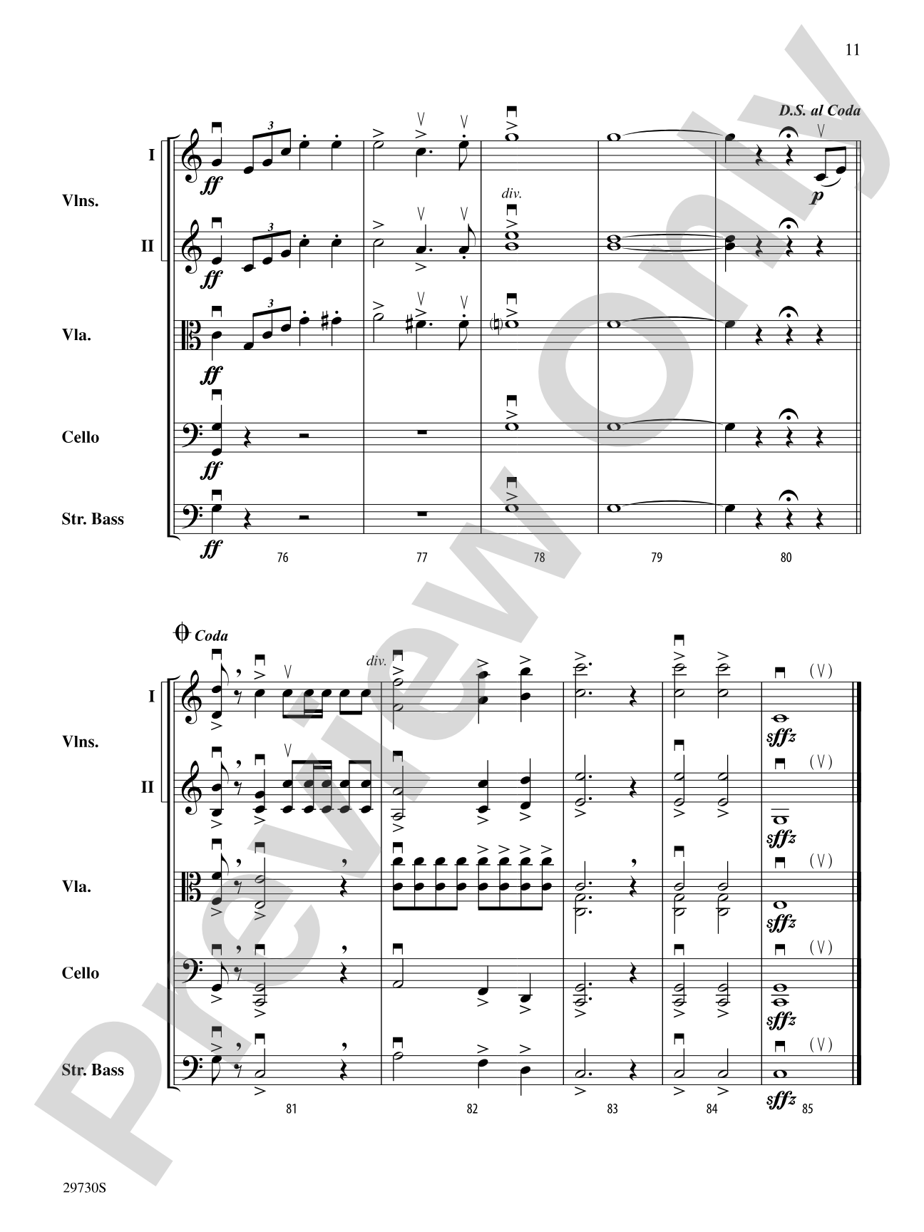 Homage March (from the incidental music to Sigurd Jorsalfar): String Orchestra Conductor Score & Parts
