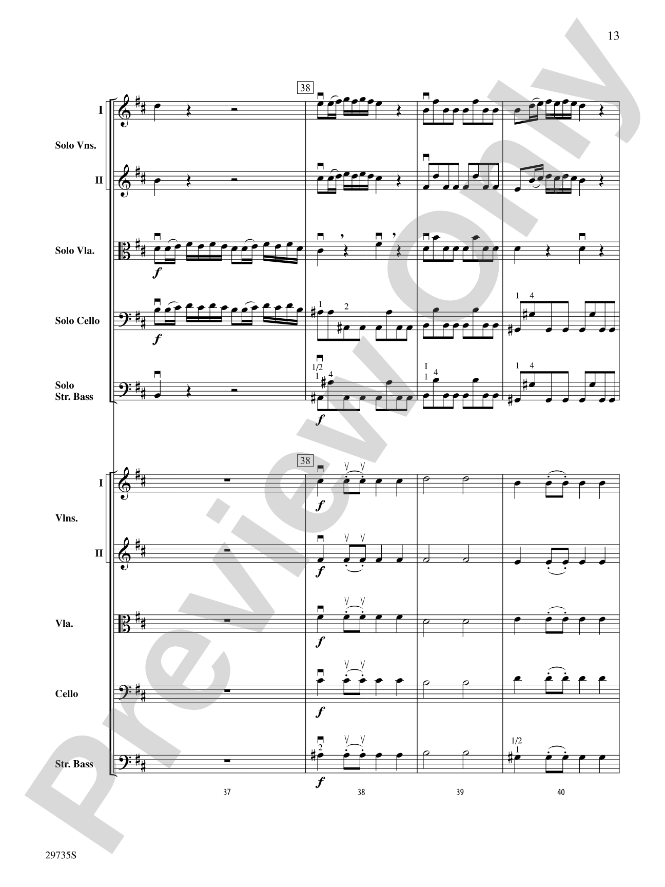 Gloria In Excelsis Deo: Score