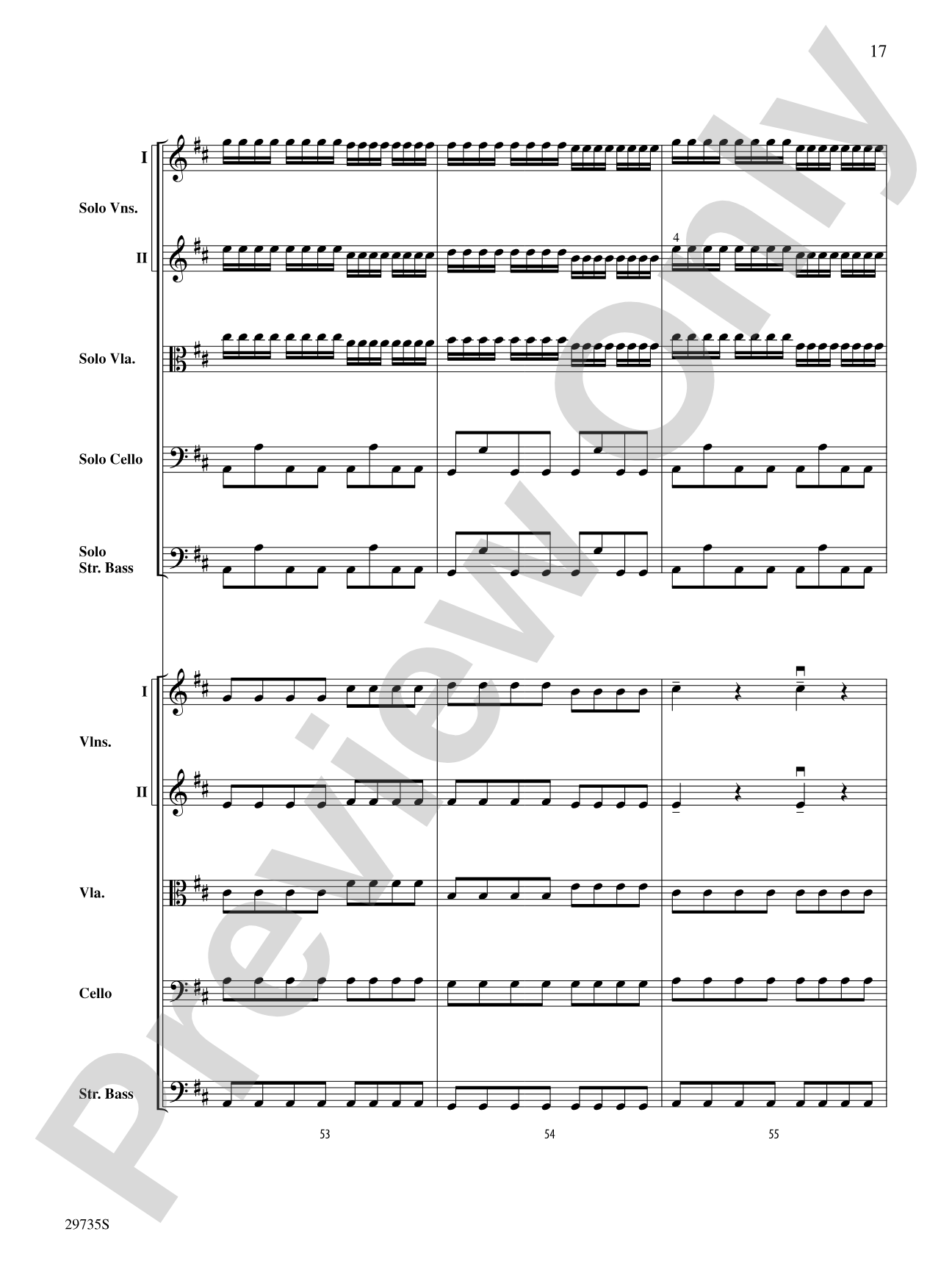 Gloria In Excelsis Deo: Score