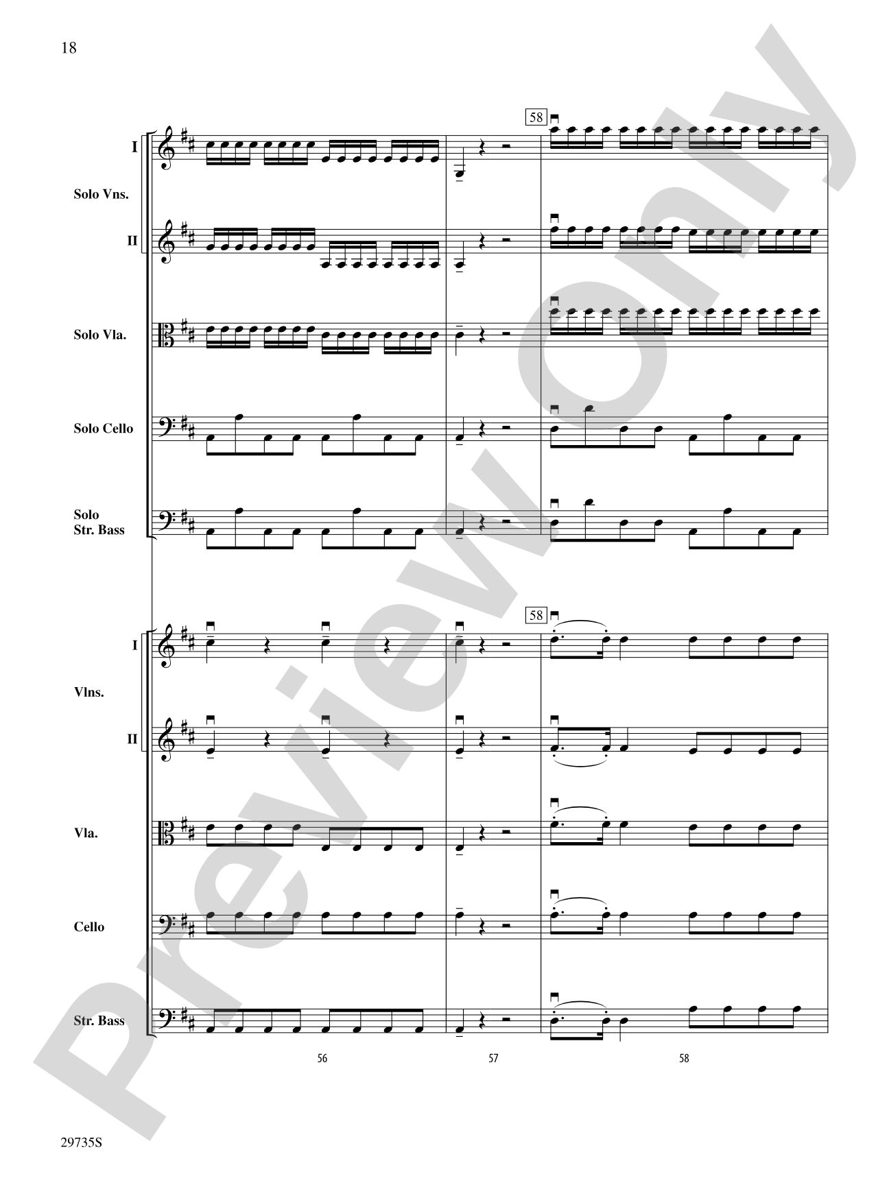 Gloria In Excelsis Deo: Score