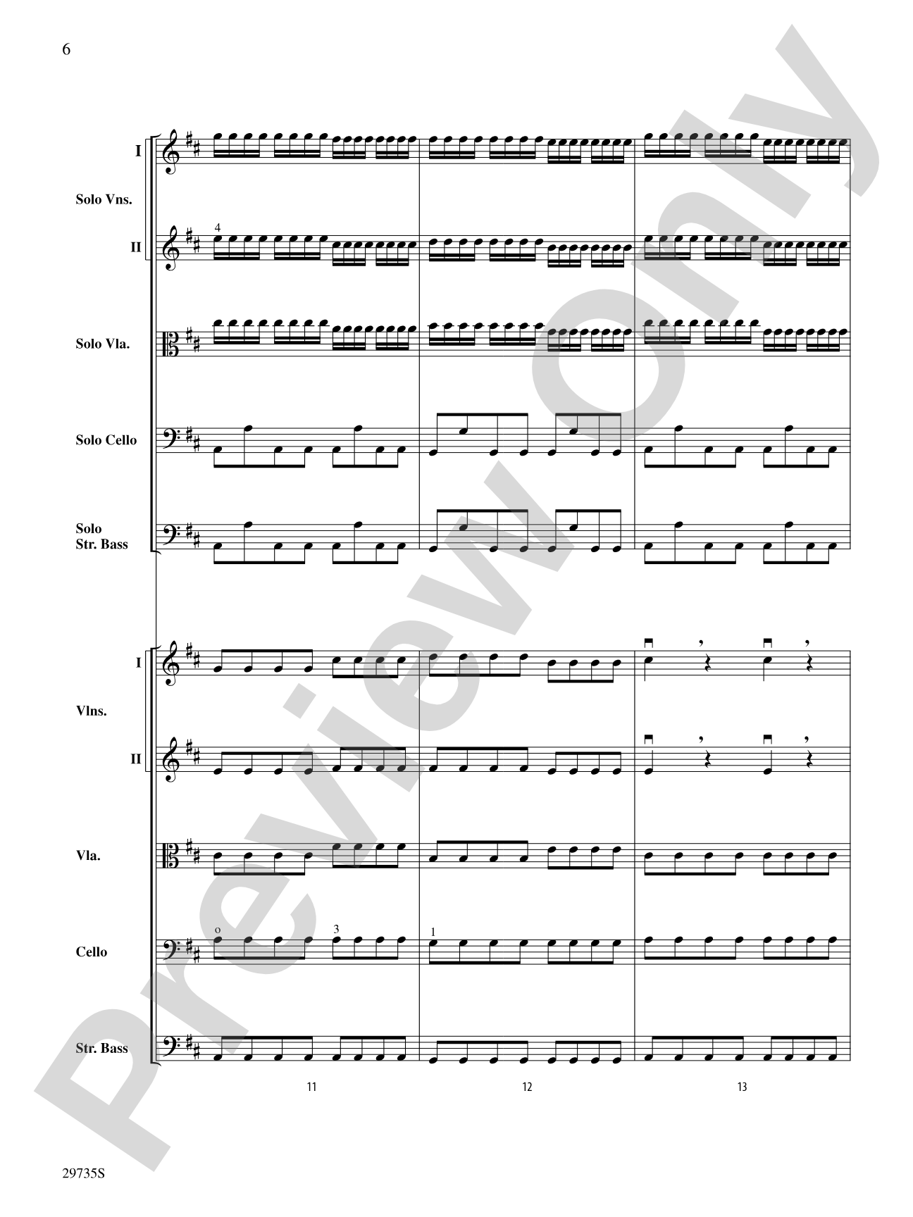 Gloria In Excelsis Deo: Score