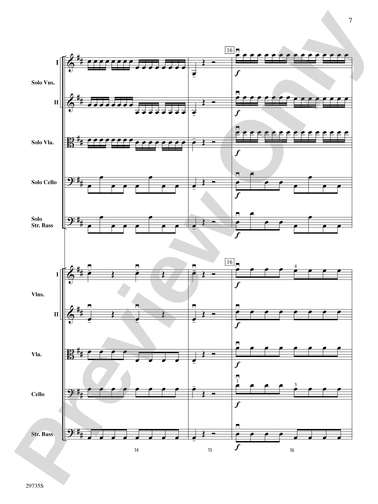 Gloria In Excelsis Deo: Score