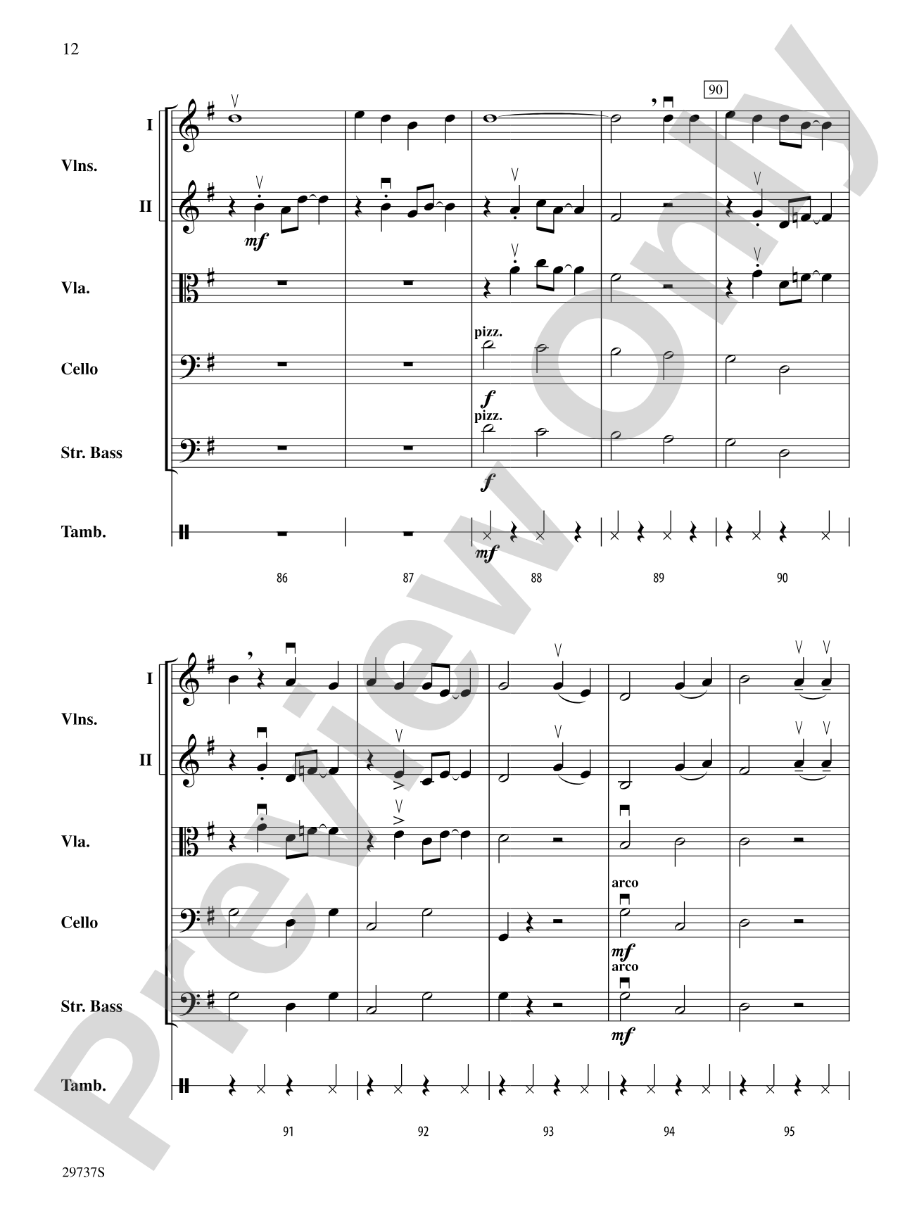 His Spirit of Freedom (Favorite Hymns and Spirituals of Dr. Martin Luther King, Jr.): String Orchestra Conductor Score & Parts