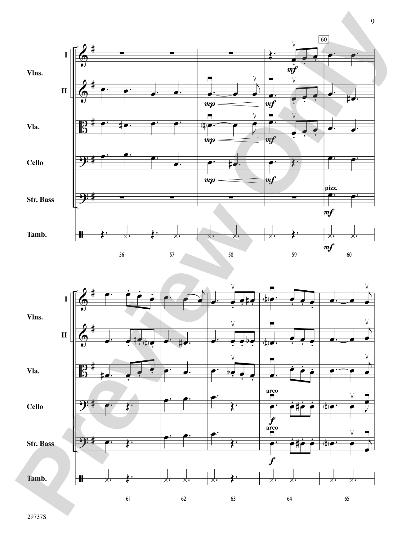 His Spirit of Freedom (Favorite Hymns and Spirituals of Dr. Martin Luther King, Jr.): String Orchestra Conductor Score & Parts