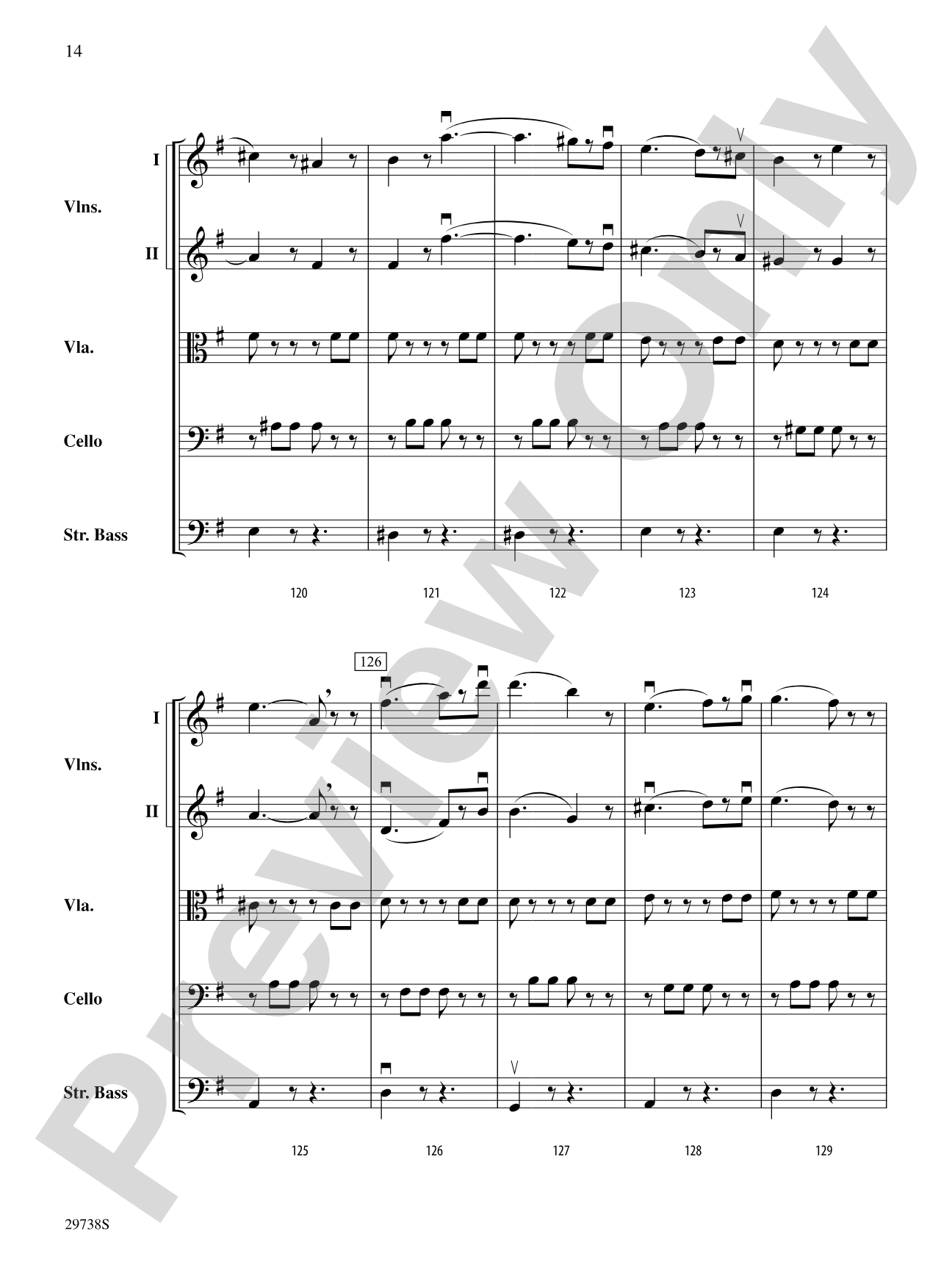 Italian Symphony (First Movement): String Orchestra Conductor Score & Parts