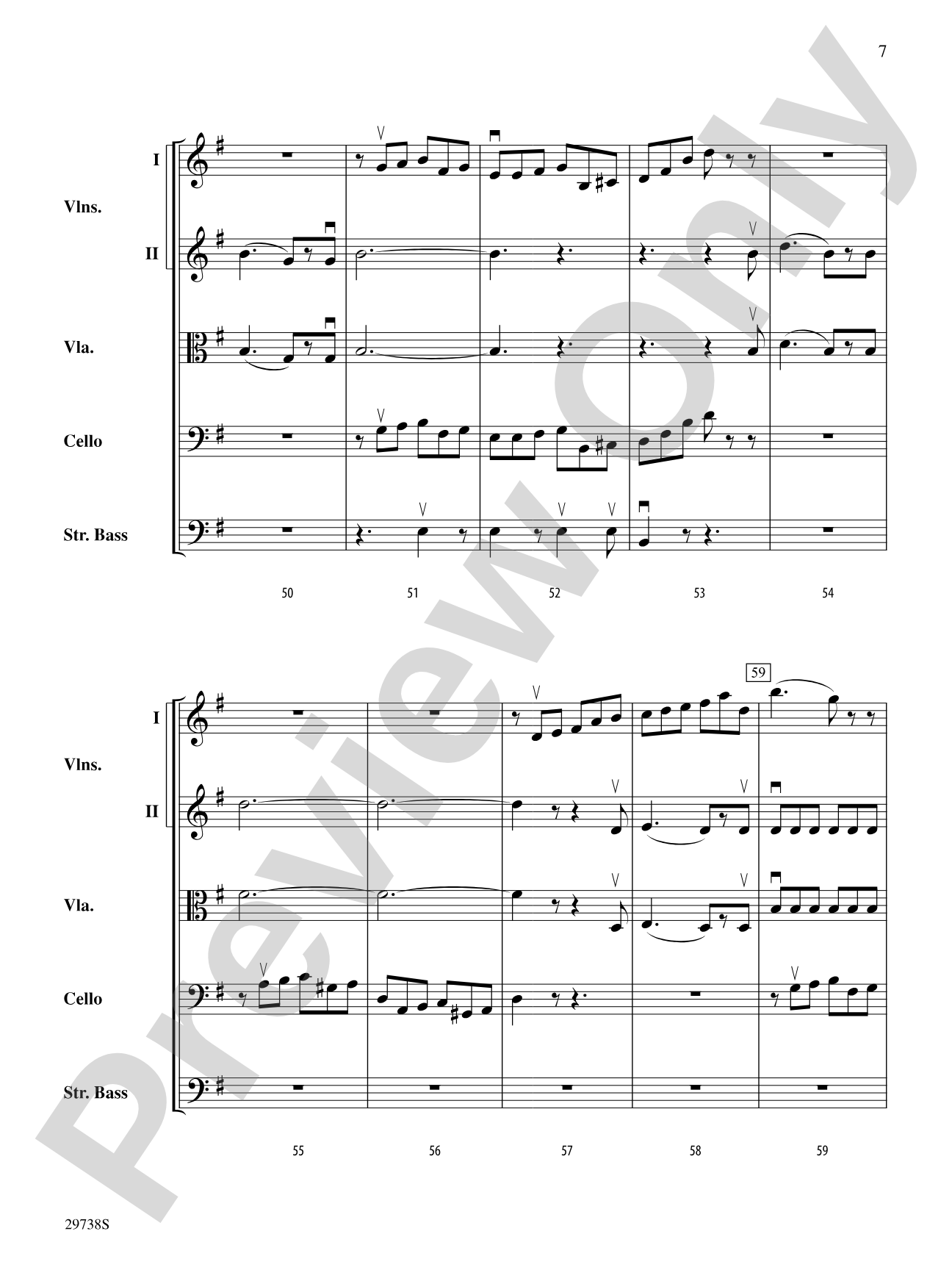 Italian Symphony (First Movement): String Orchestra Conductor Score & Parts