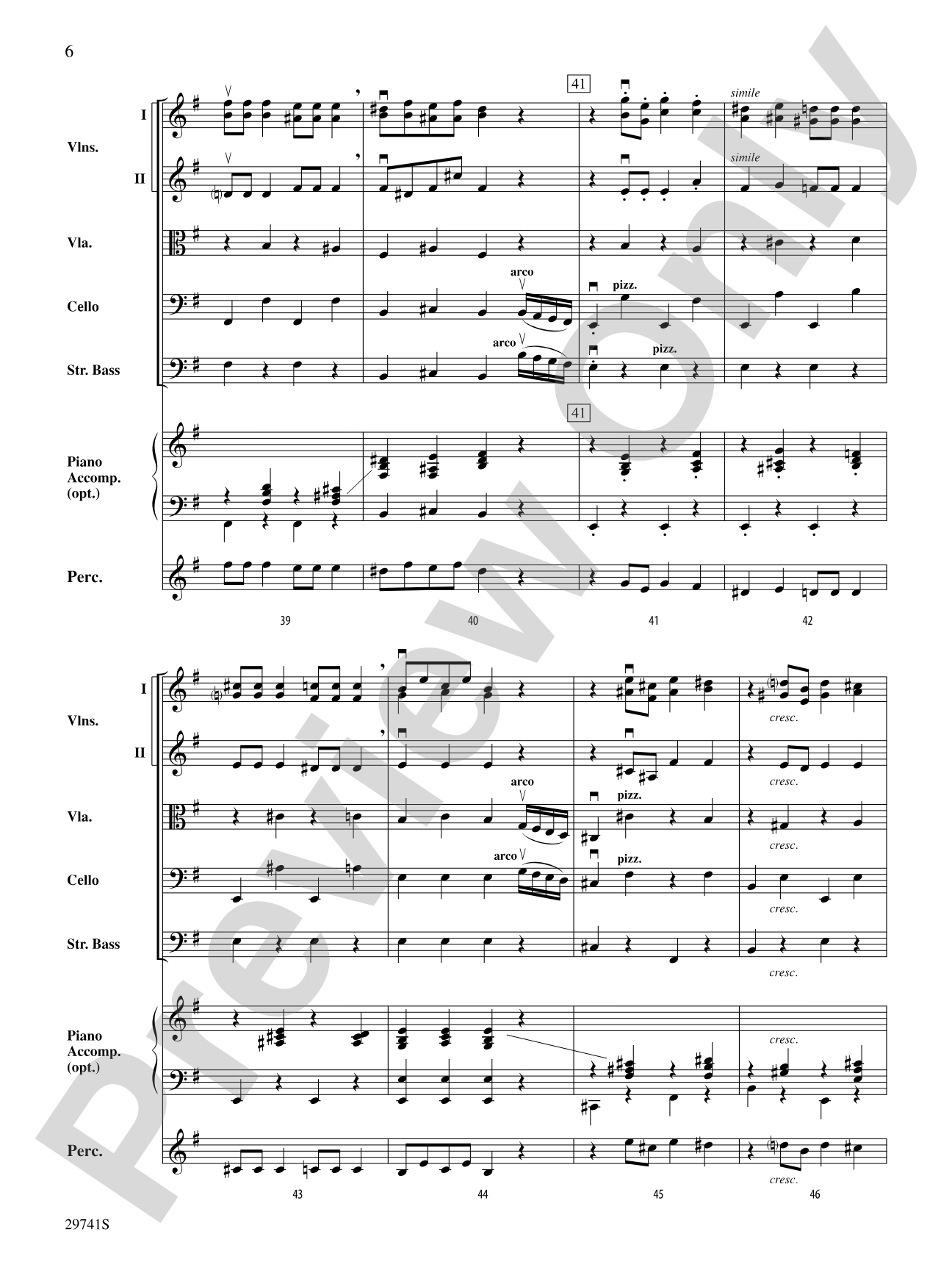 A Christmas Concertette: String Orchestra Conductor Score & Parts