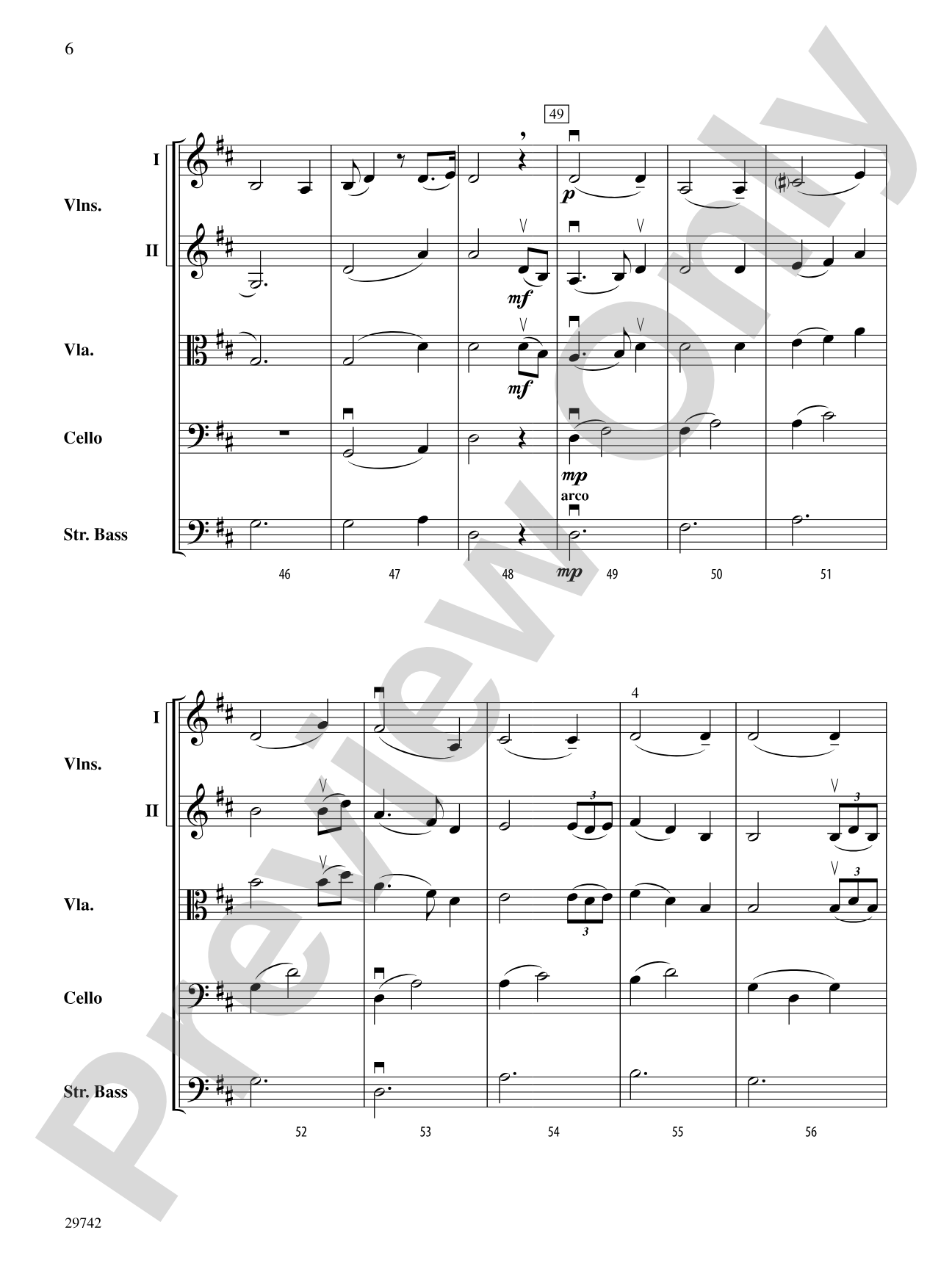 Neil Gow's Lament: String Orchestra Conductor Score & Parts