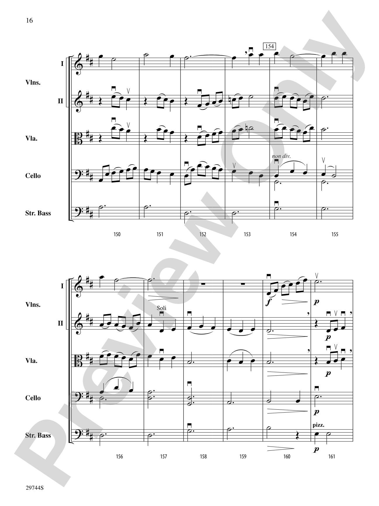 A Southwest Serenade: String Orchestra Conductor Score & Parts