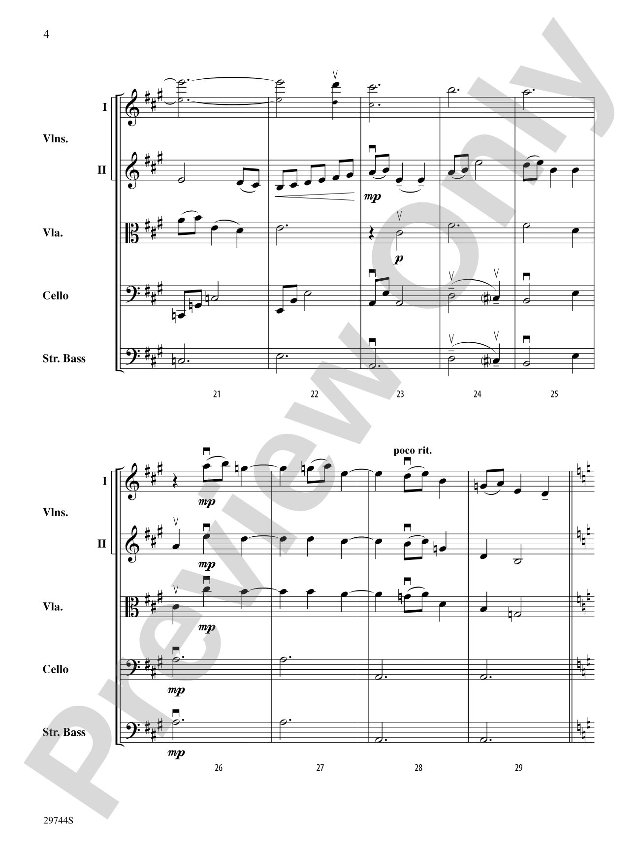 A Southwest Serenade: String Orchestra Conductor Score & Parts
