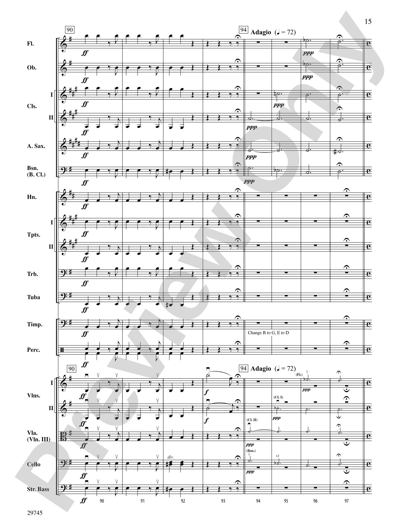 Egmont Overture: Full Orchestra Conductor Score & Parts