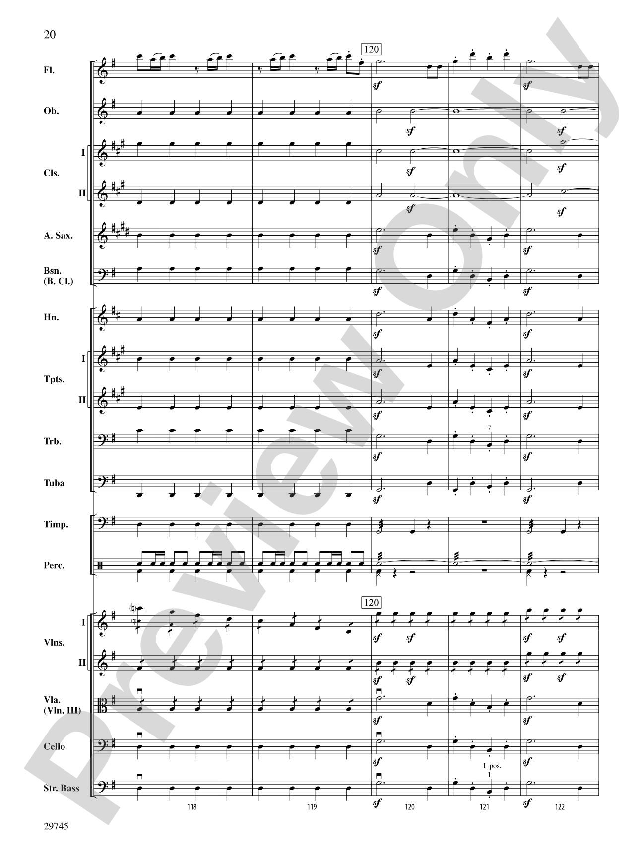 Egmont Overture: Full Orchestra Conductor Score & Parts