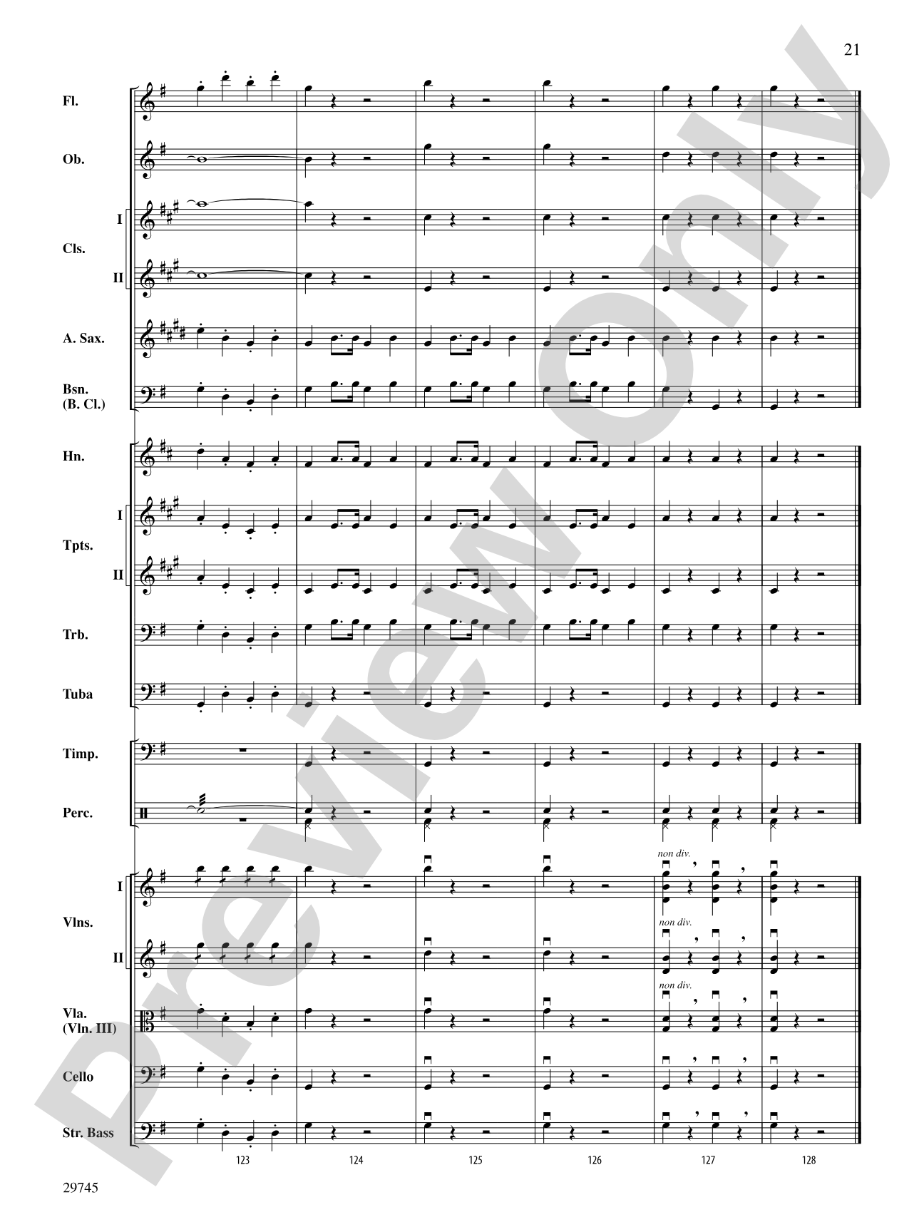 Egmont Overture: Full Orchestra Conductor Score & Parts