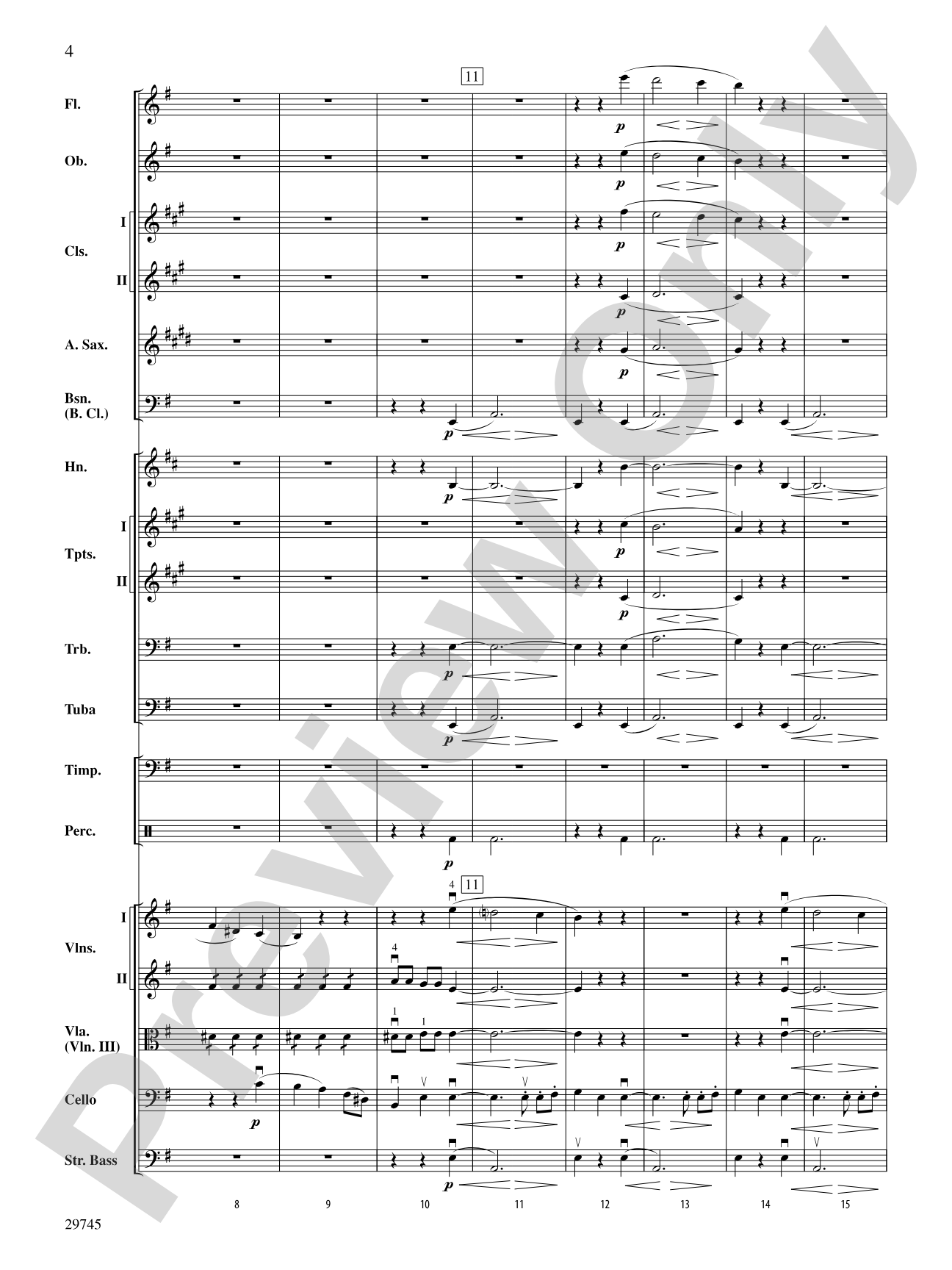 Egmont Overture: Full Orchestra Conductor Score & Parts