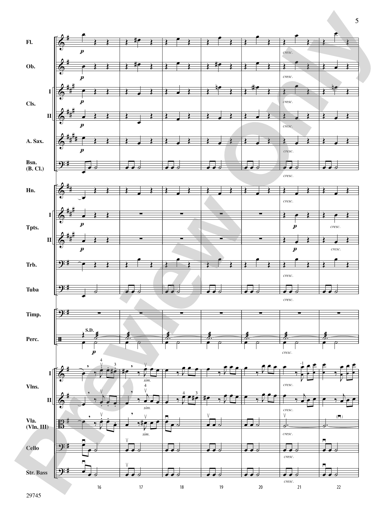 Egmont Overture: Full Orchestra Conductor Score & Parts
