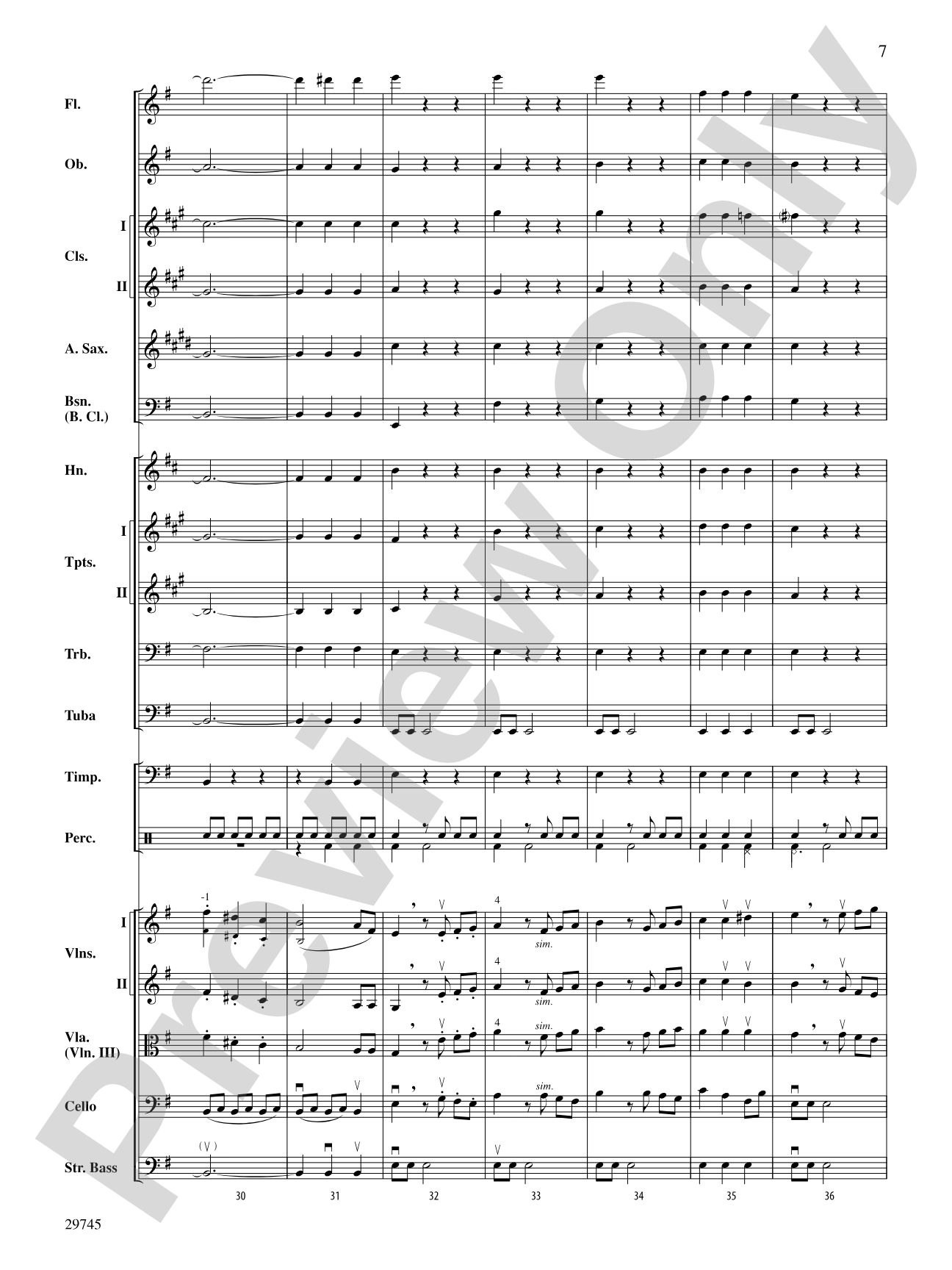 Egmont Overture: Full Orchestra Conductor Score & Parts