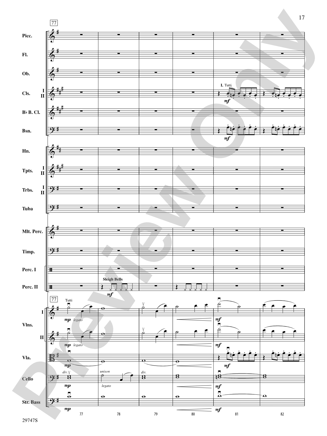 Soliloquy for Orchestra: Full Orchestra Conductor Score & Parts
