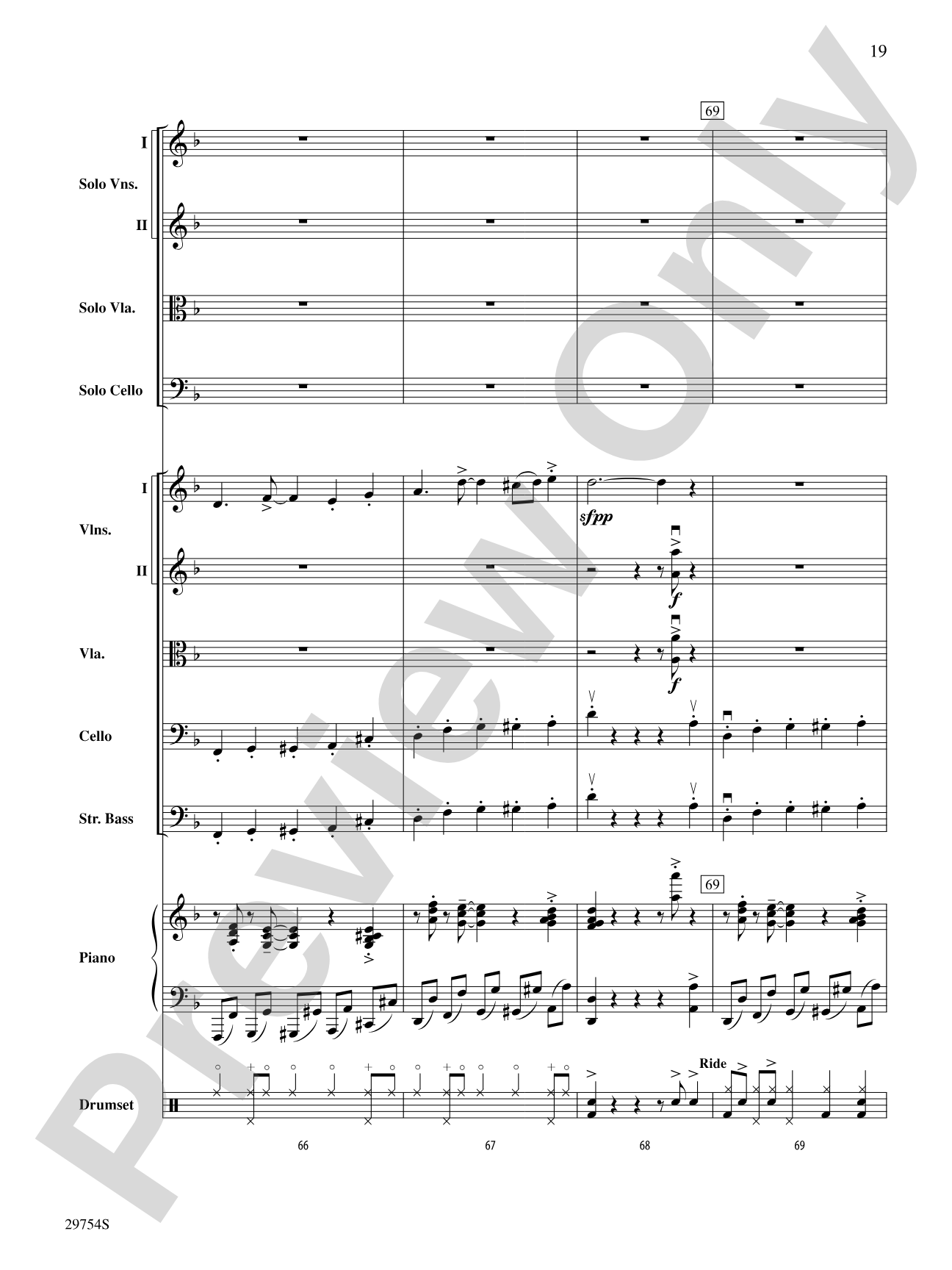 Five Ukrainians in a Bell Tower (Ukrainian Bell Carol): String Orchestra Conductor Score & Parts