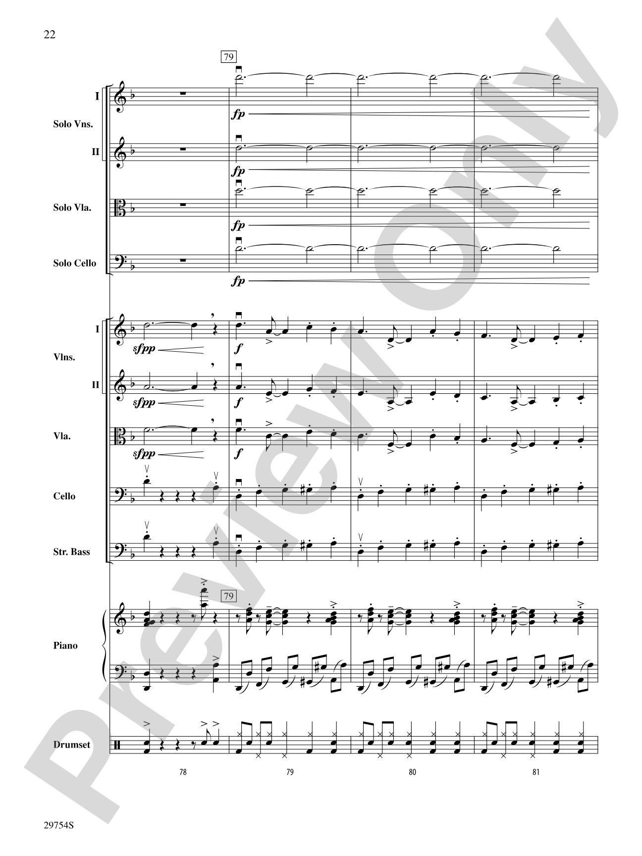 Five Ukrainians in a Bell Tower (Ukrainian Bell Carol): String Orchestra Conductor Score & Parts