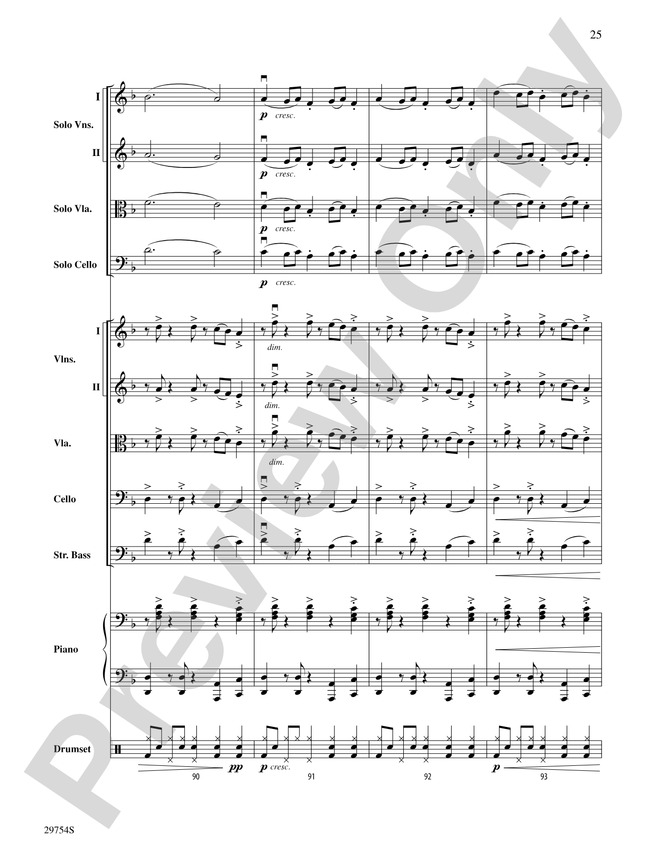 Five Ukrainians in a Bell Tower (Ukrainian Bell Carol): String Orchestra Conductor Score & Parts