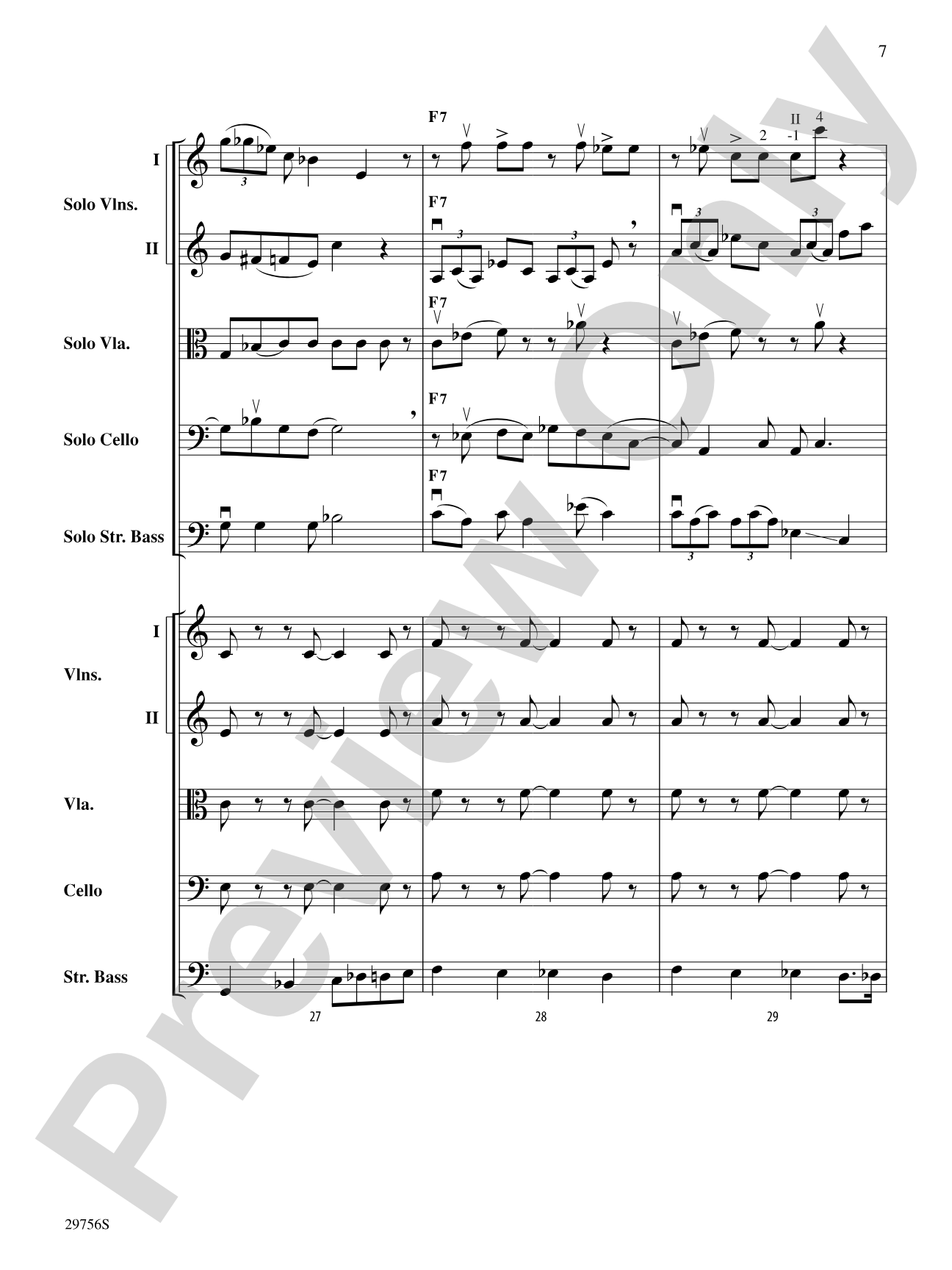 Hotter Than Blues: String Orchestra Conductor Score & Parts