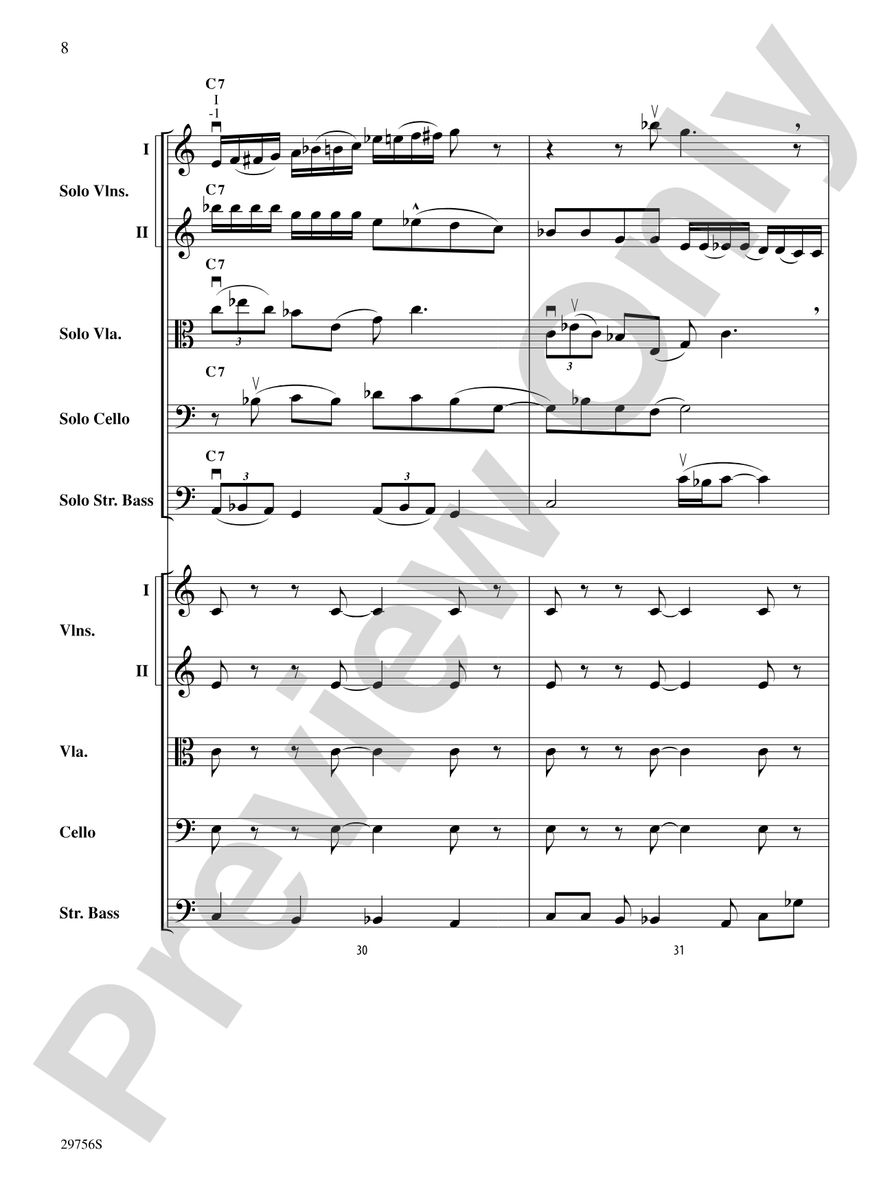 Hotter Than Blues: String Orchestra Conductor Score & Parts
