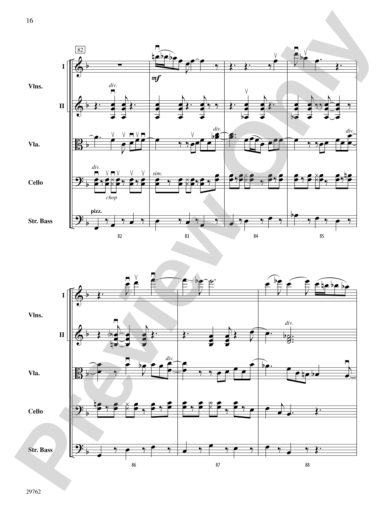 Steel City Strut: String Orchestra Conductor Score & Parts