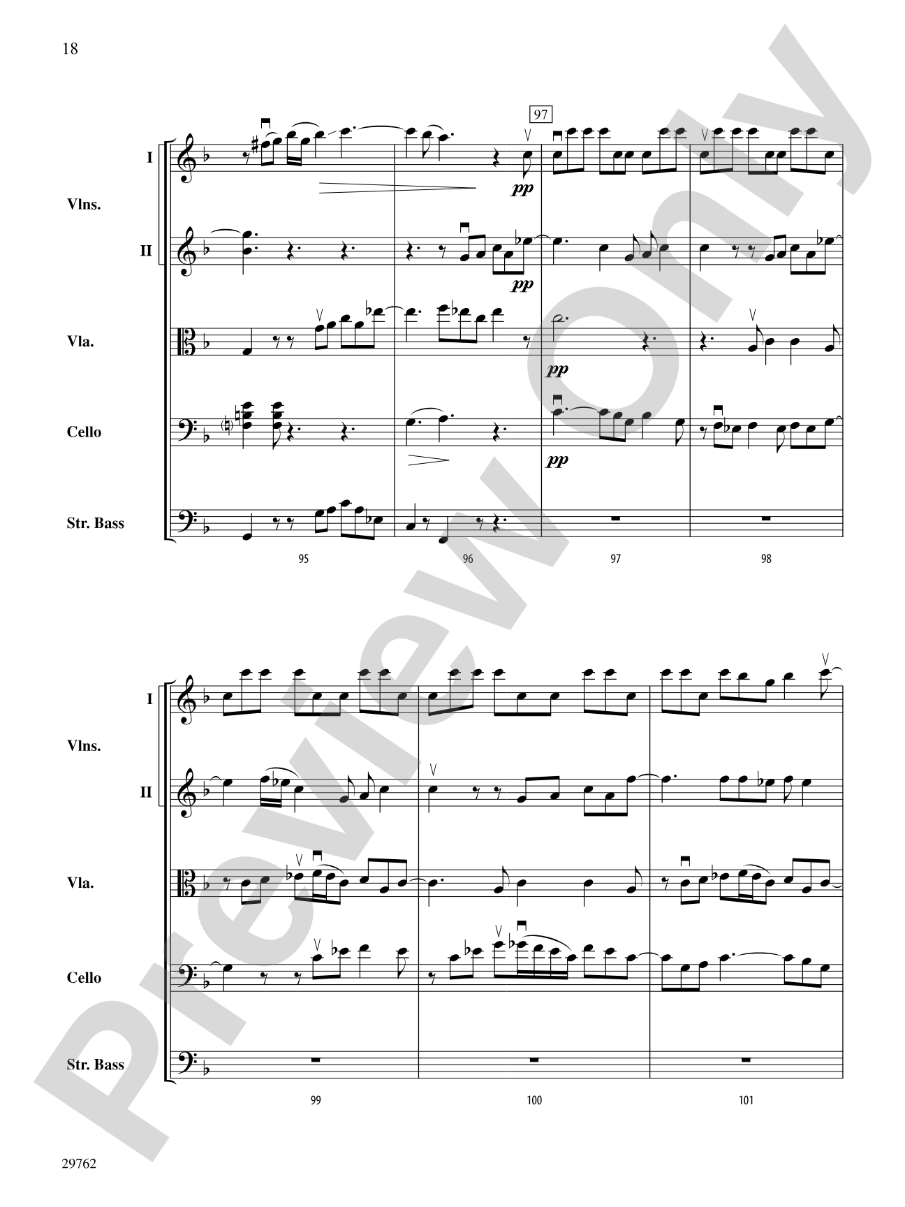 Steel City Strut: String Orchestra Conductor Score & Parts