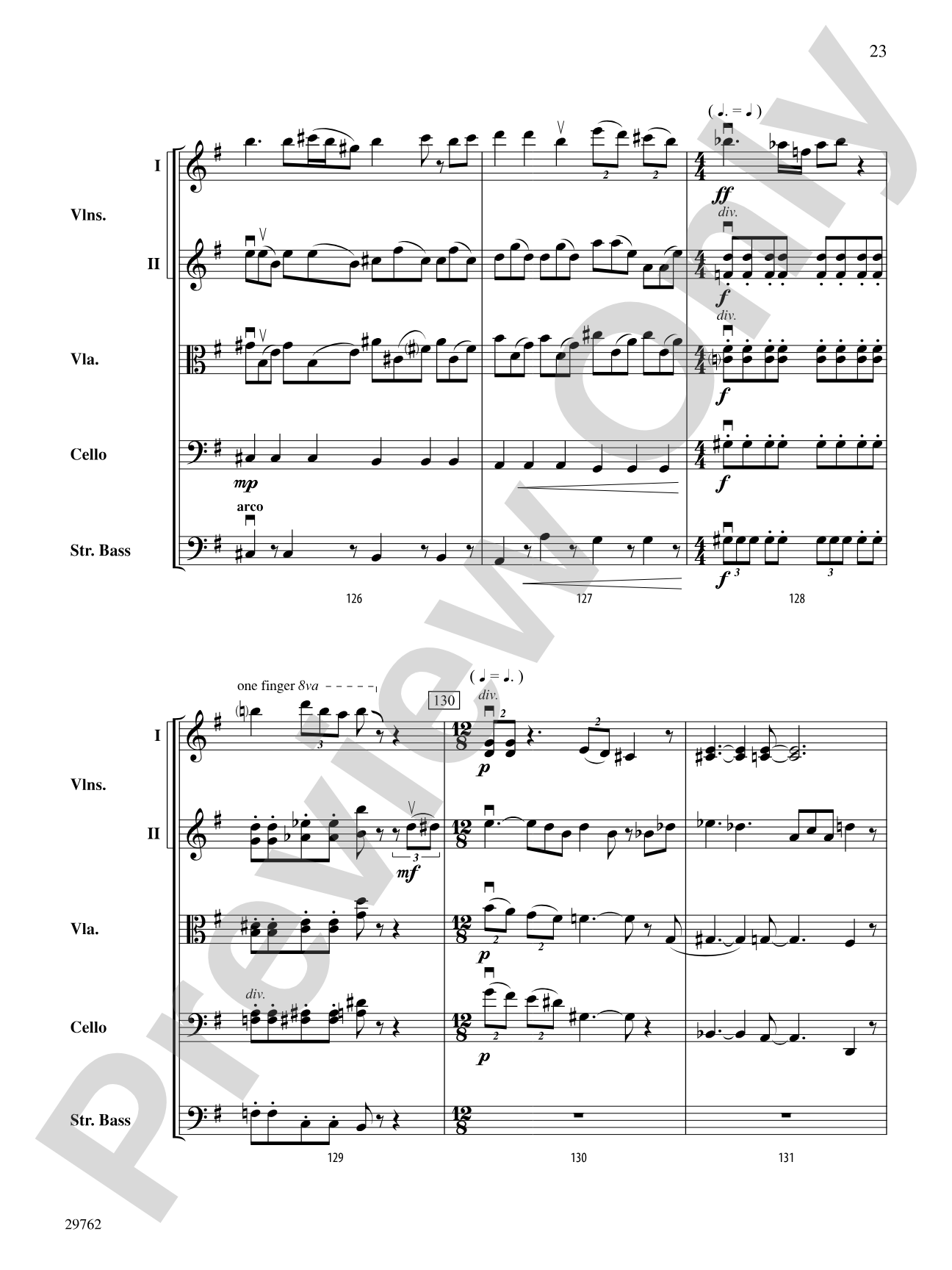 Steel City Strut: String Orchestra Conductor Score & Parts