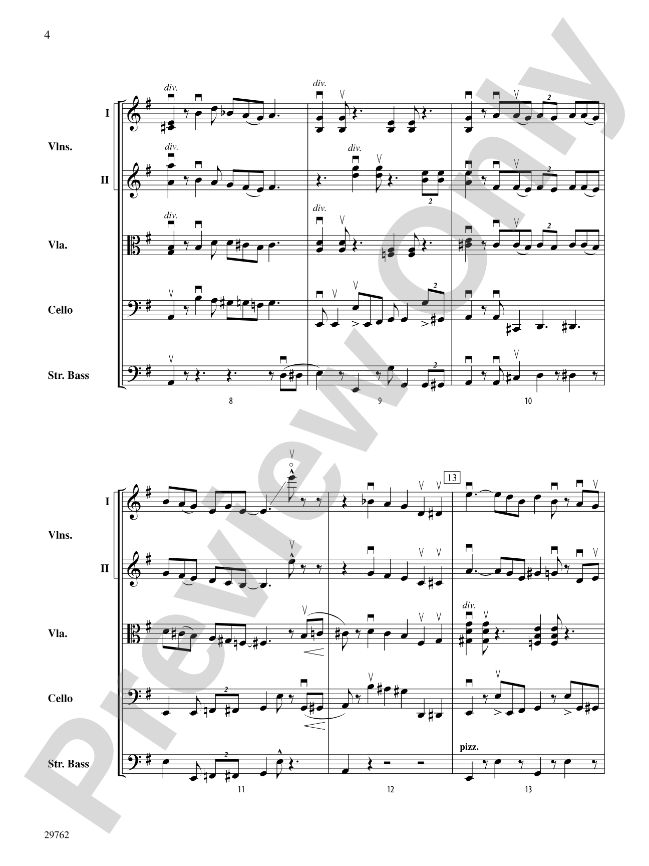 Steel City Strut: String Orchestra Conductor Score & Parts