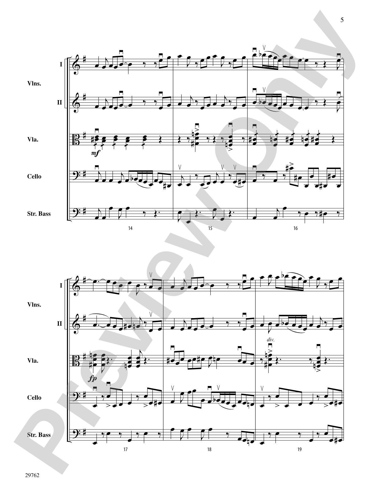 Steel City Strut: String Orchestra Conductor Score & Parts