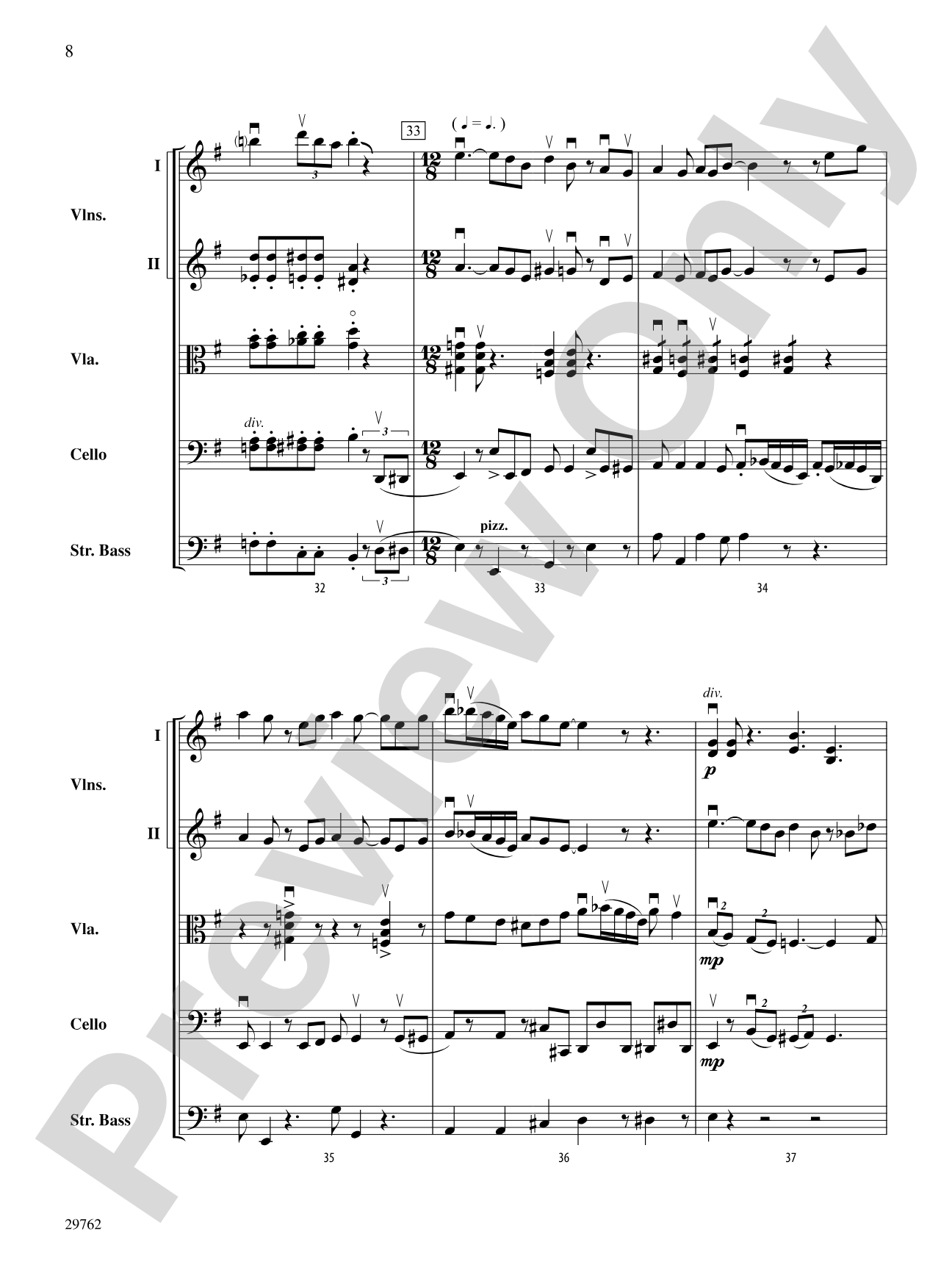 Steel City Strut: String Orchestra Conductor Score & Parts