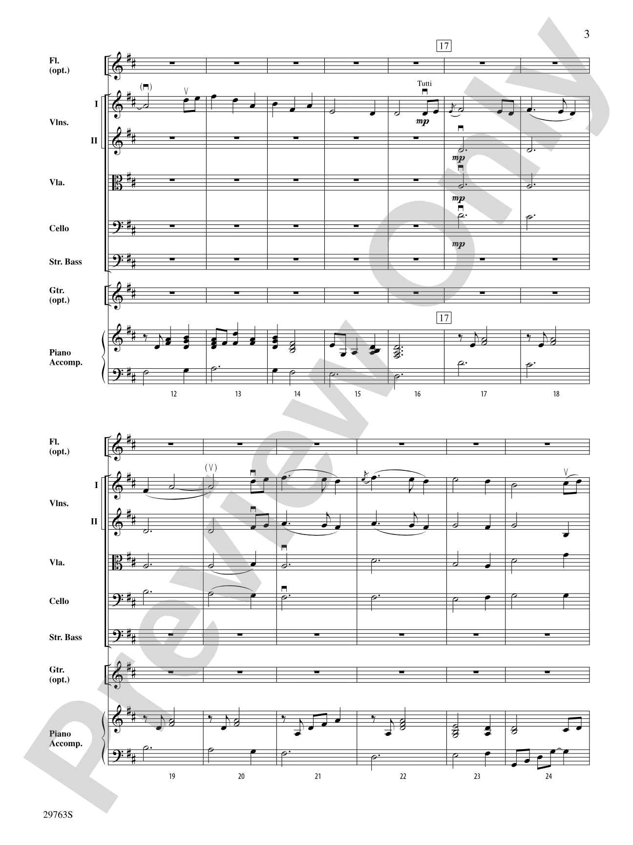 The Maids of Arrochar: String Orchestra Conductor Score & Parts