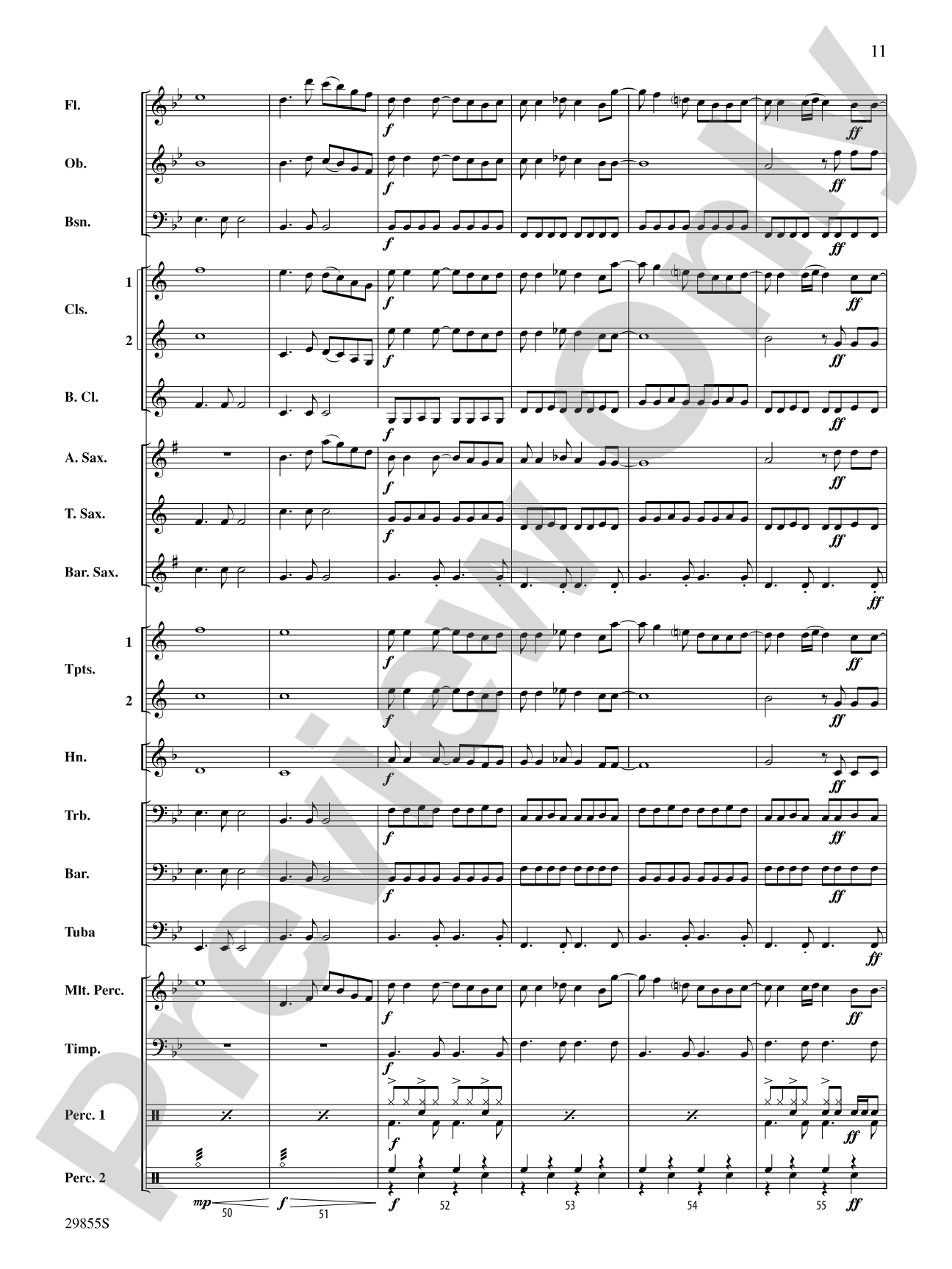 How Long: Concert Band Conductor Score & Parts