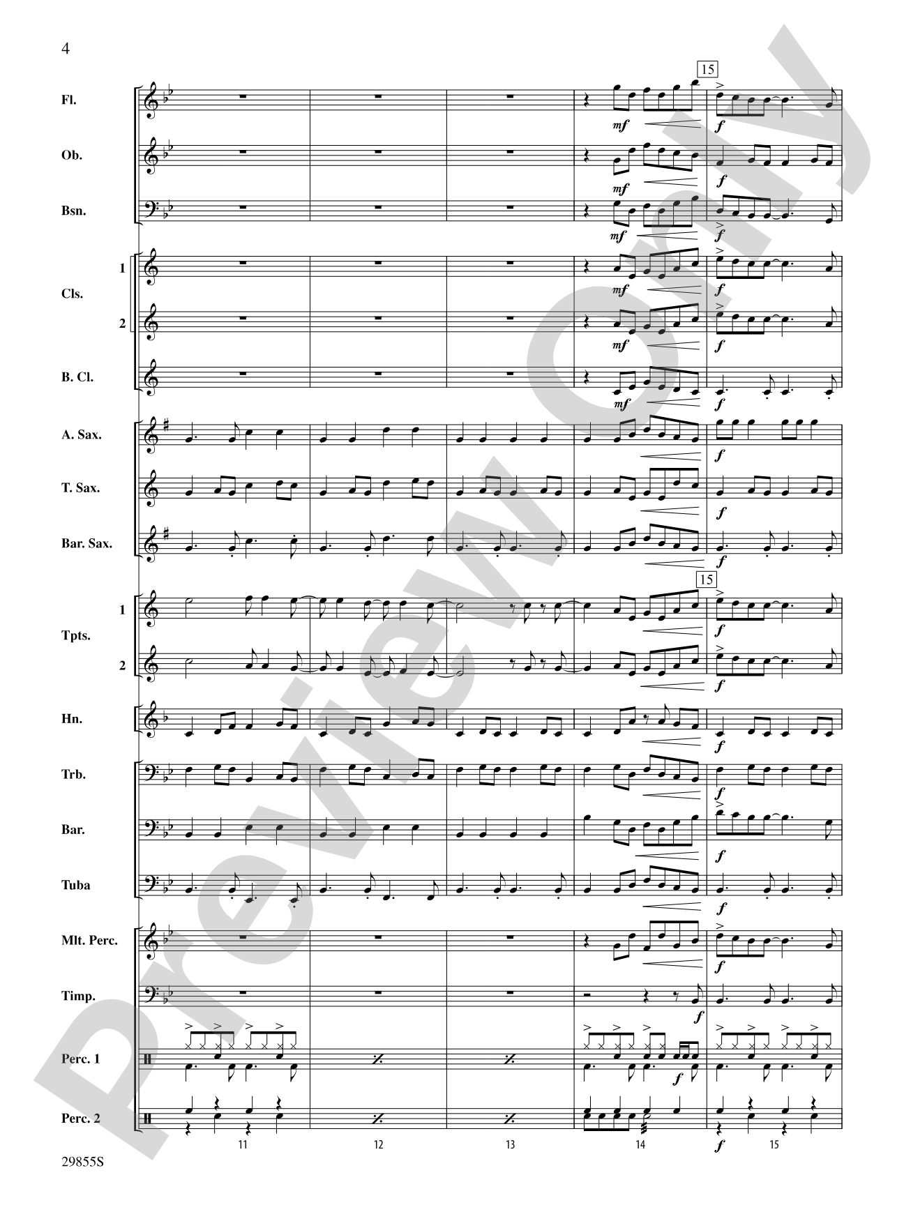 How Long: Concert Band Conductor Score & Parts
