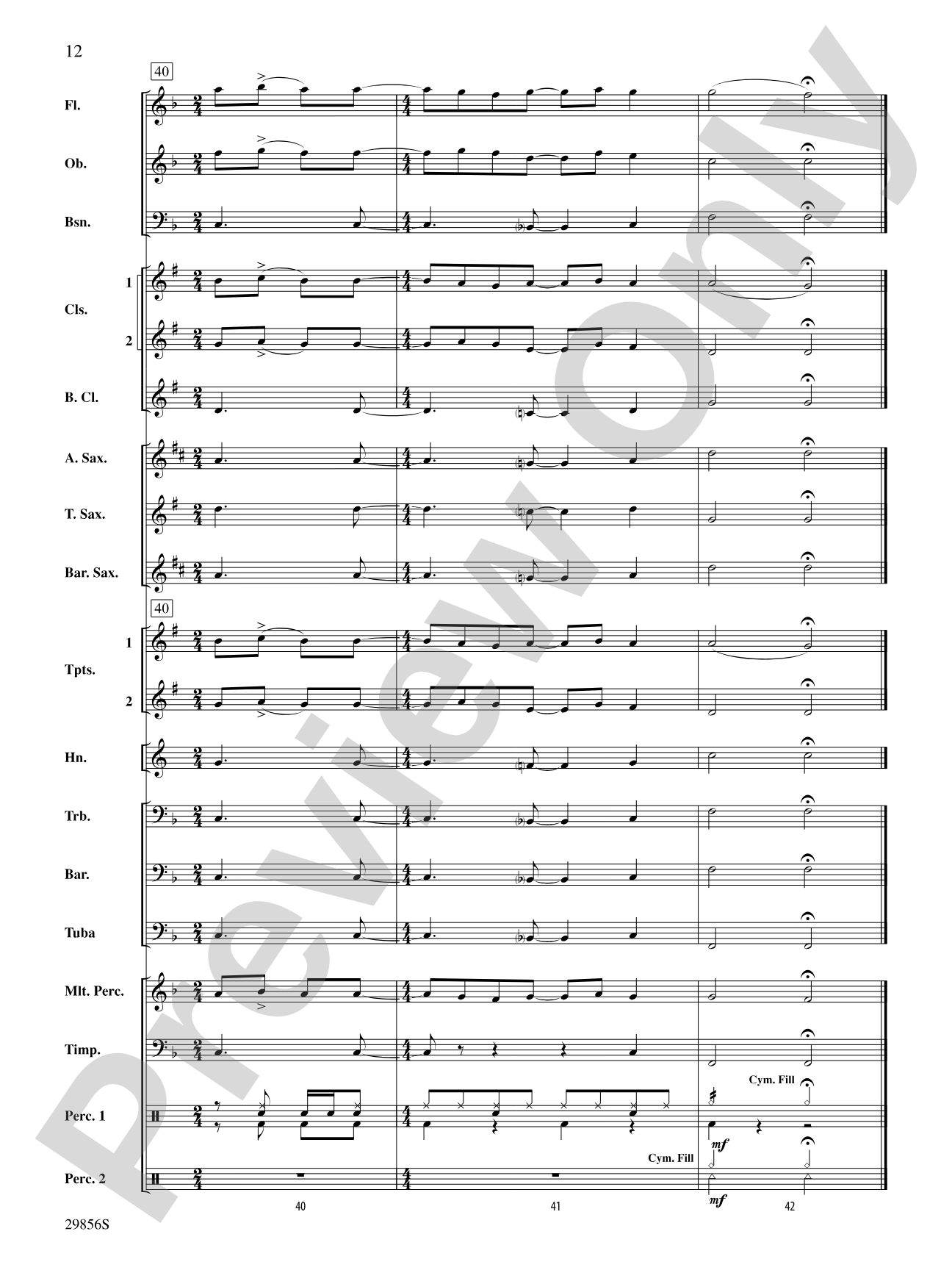 Knowing Me, Knowing You (As performed by ABBA from the musical Mamma Mia): Score