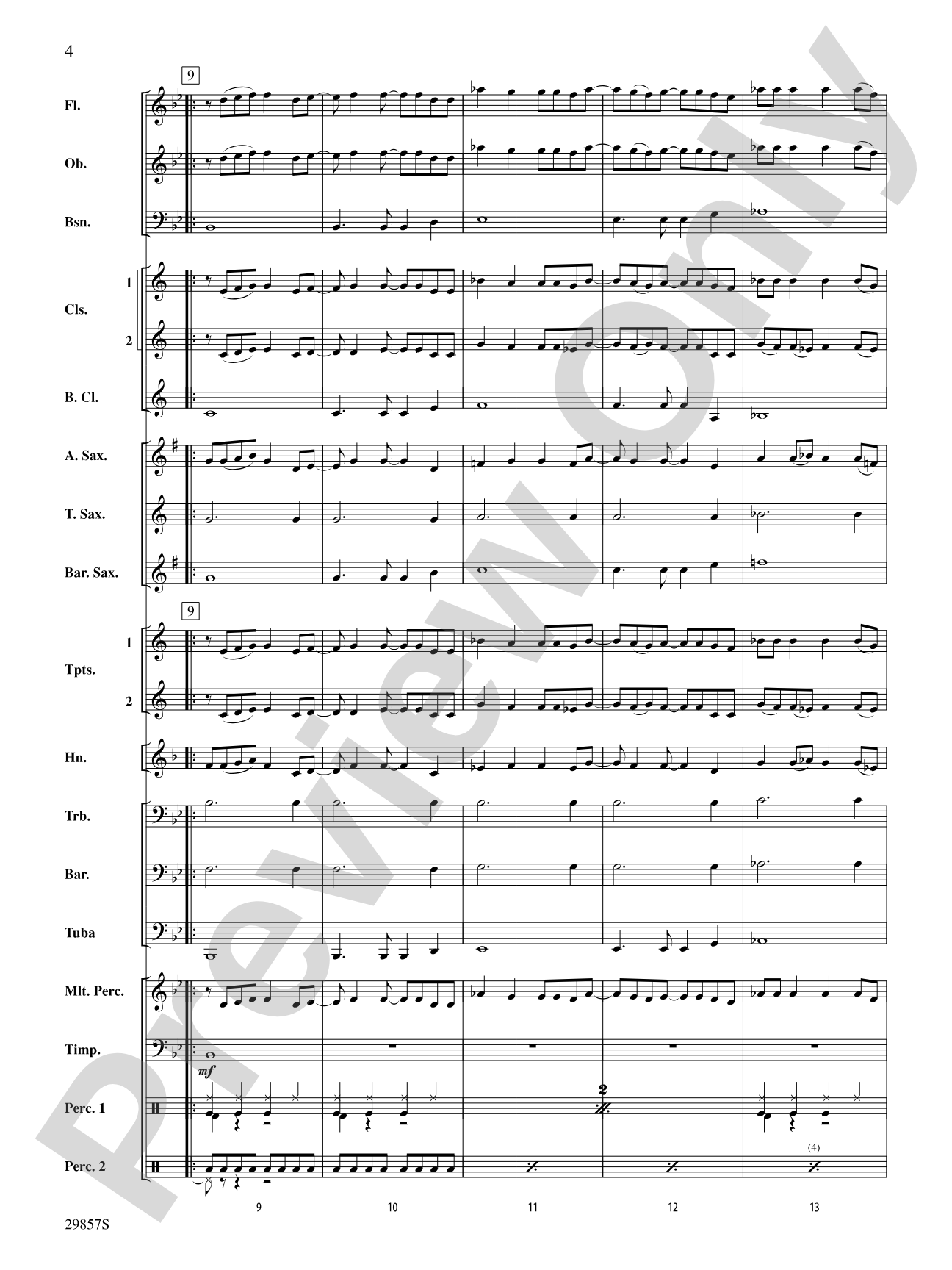 Rockstar: Concert Band Conductor Score & Parts