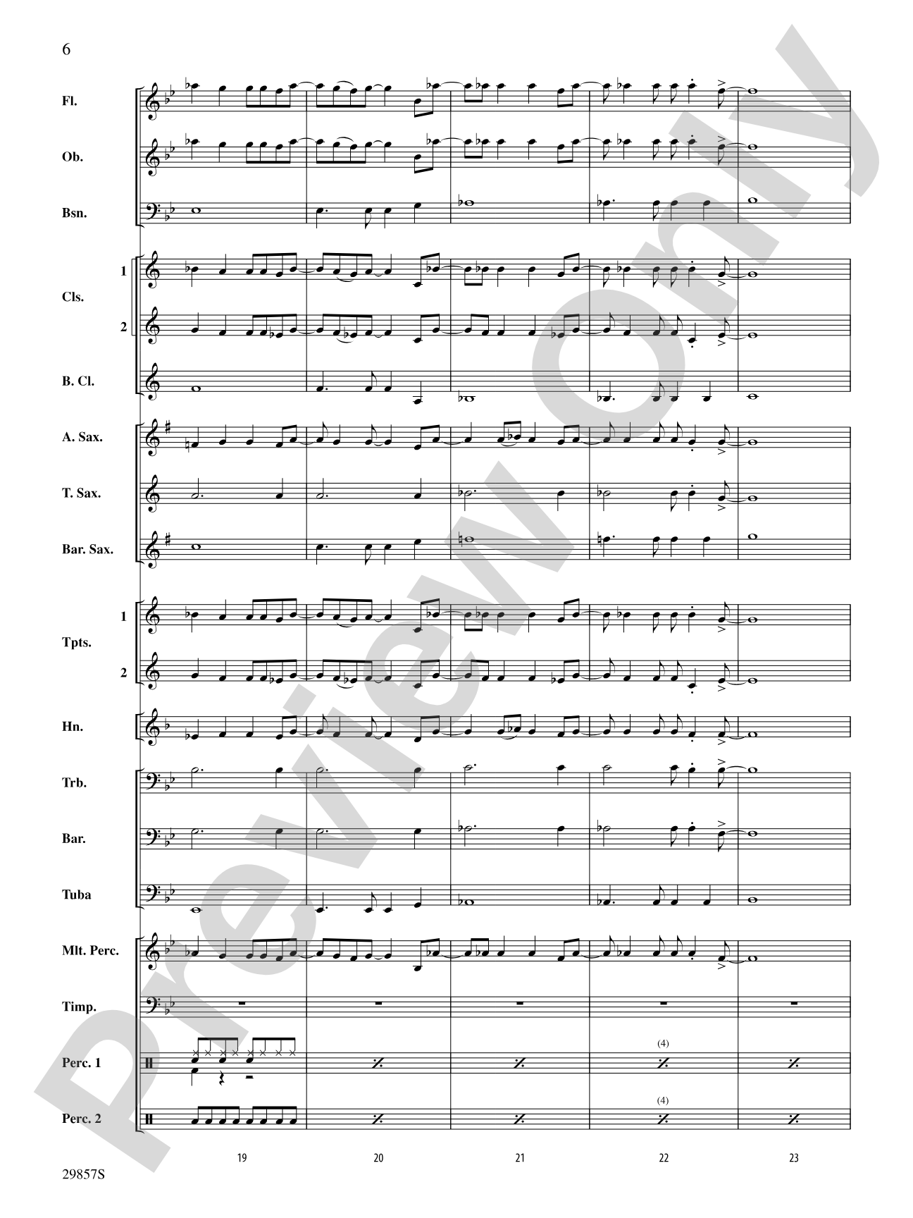 Rockstar: Concert Band Conductor Score & Parts